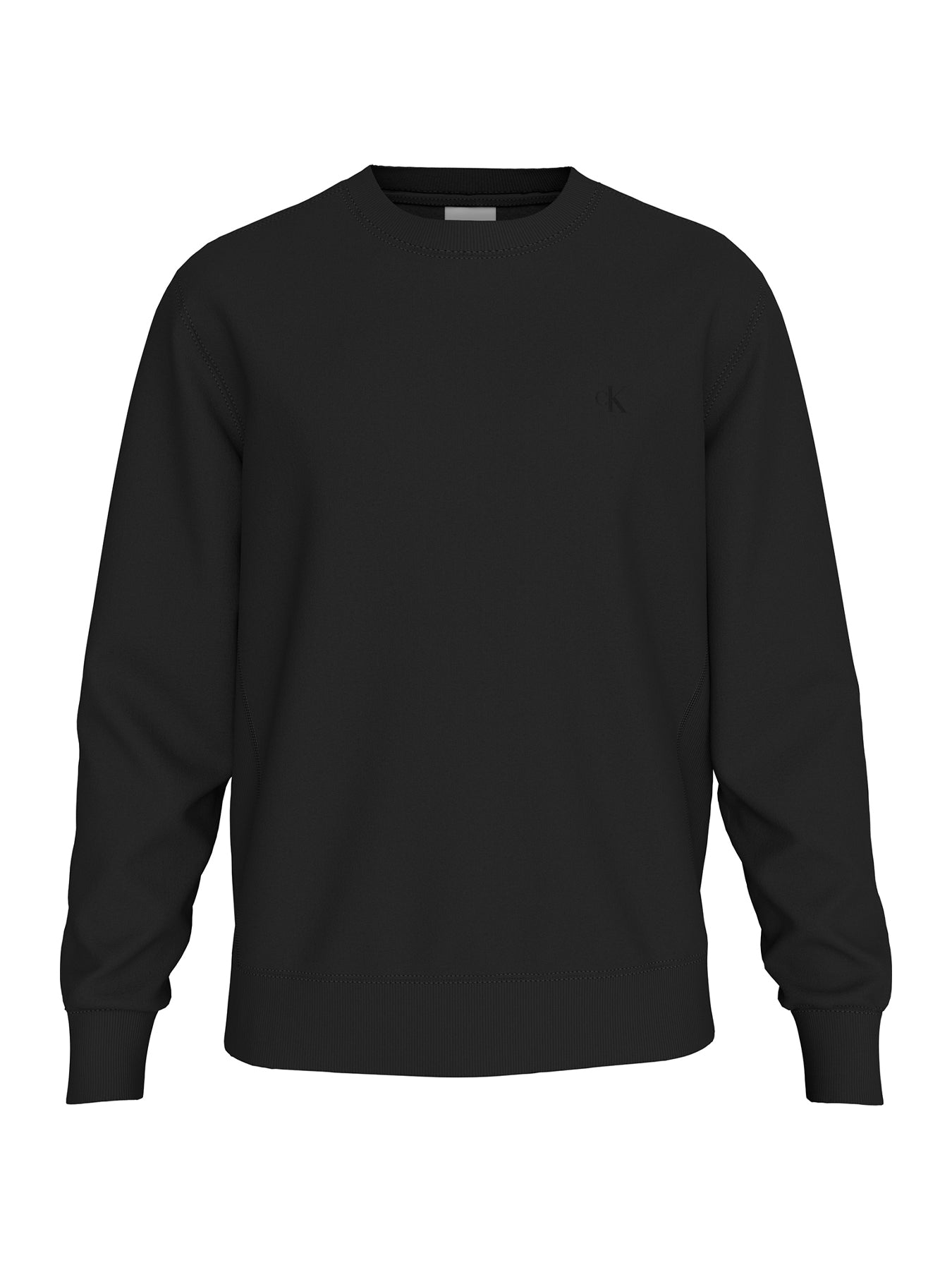 Relaxed Monogram Sweatshirt Black