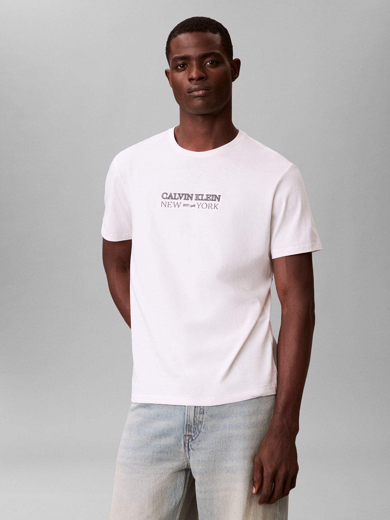 Graphic Crewneck T-Shirt White