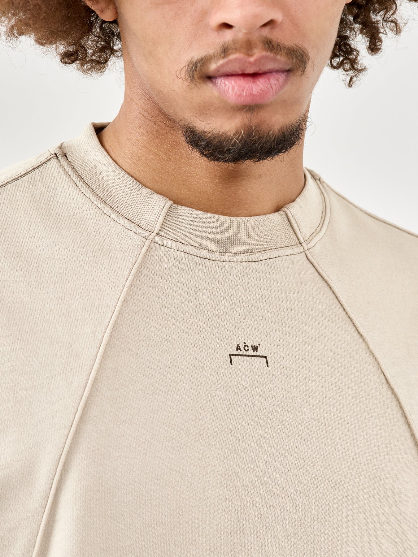 Cotton T-Shirt Beige
