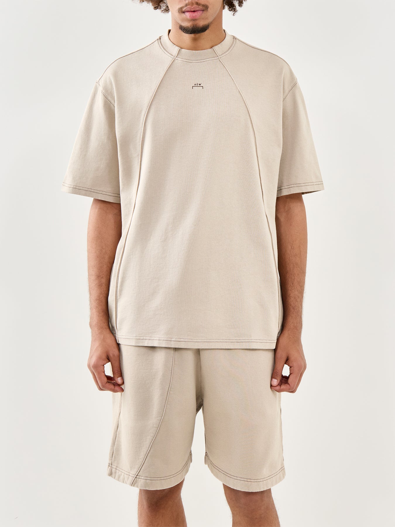 Cotton T-Shirt Beige