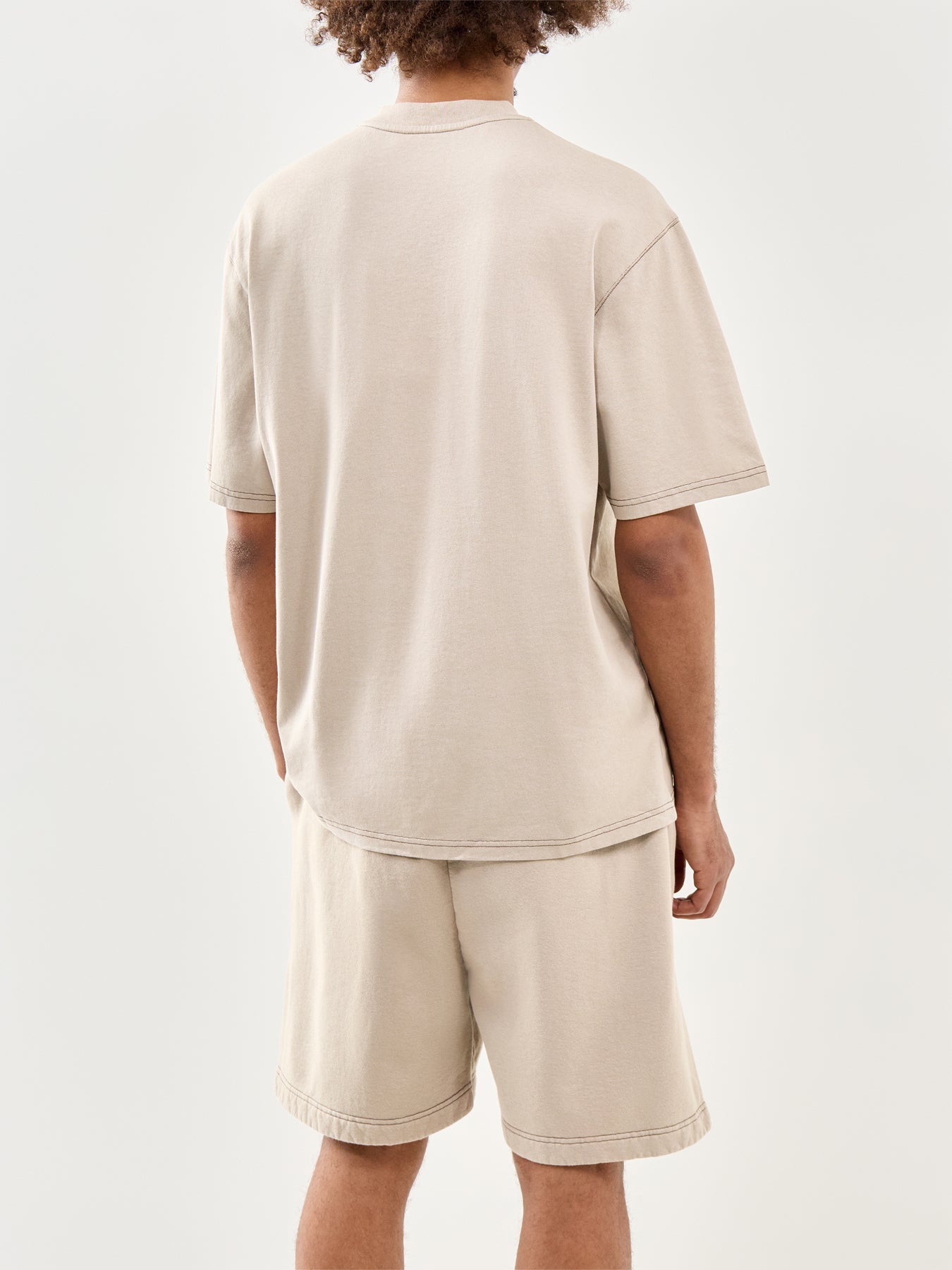 Cotton T-Shirt Beige