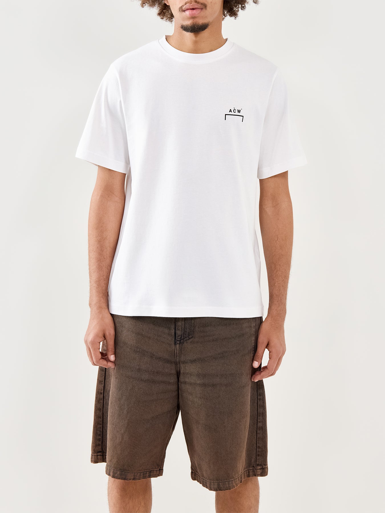 Logo Cotton T-Shirt White
