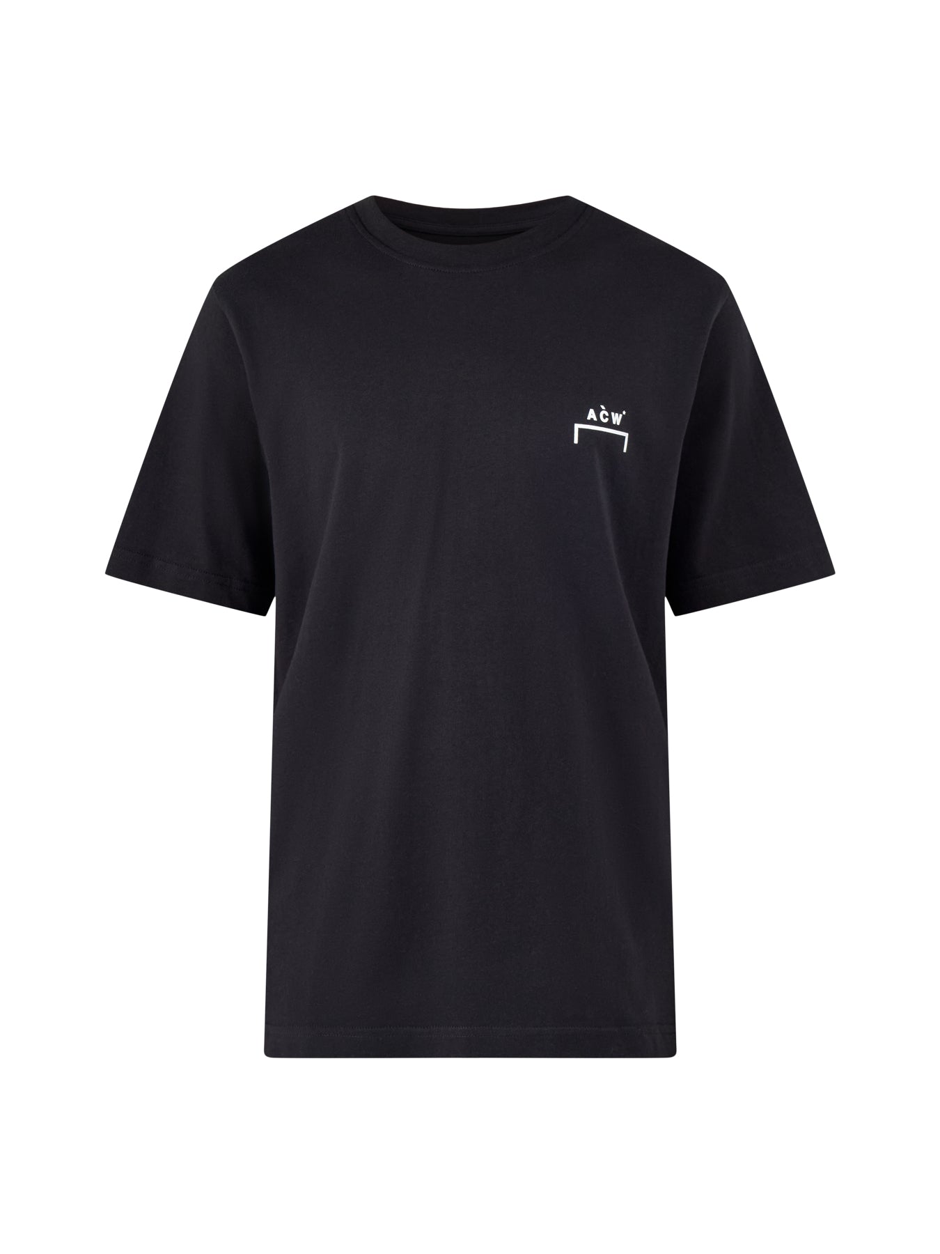 Logo Cotton T-Shirt Black