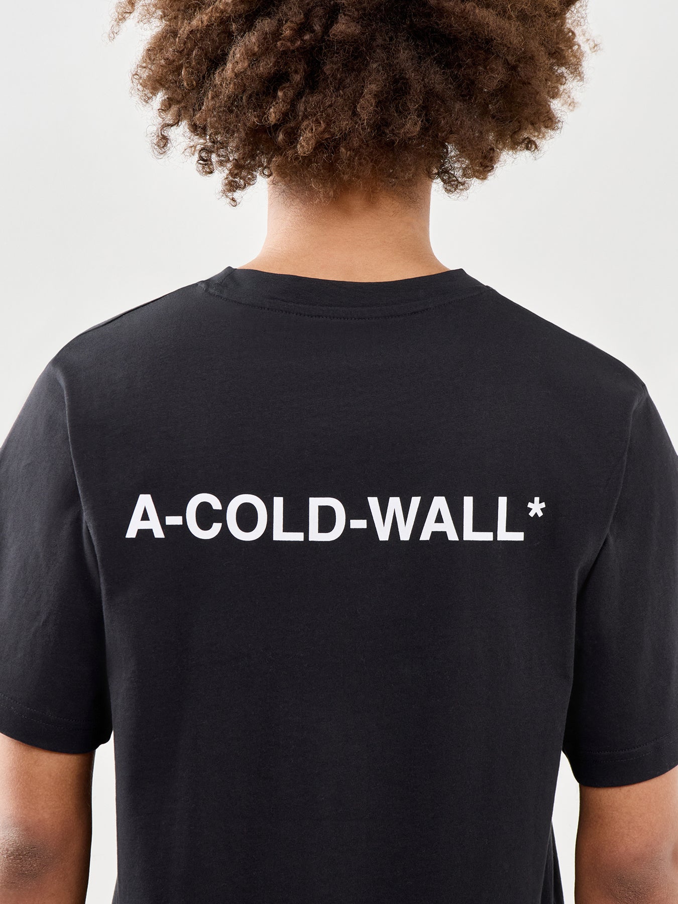 Logo Cotton T-Shirt Black