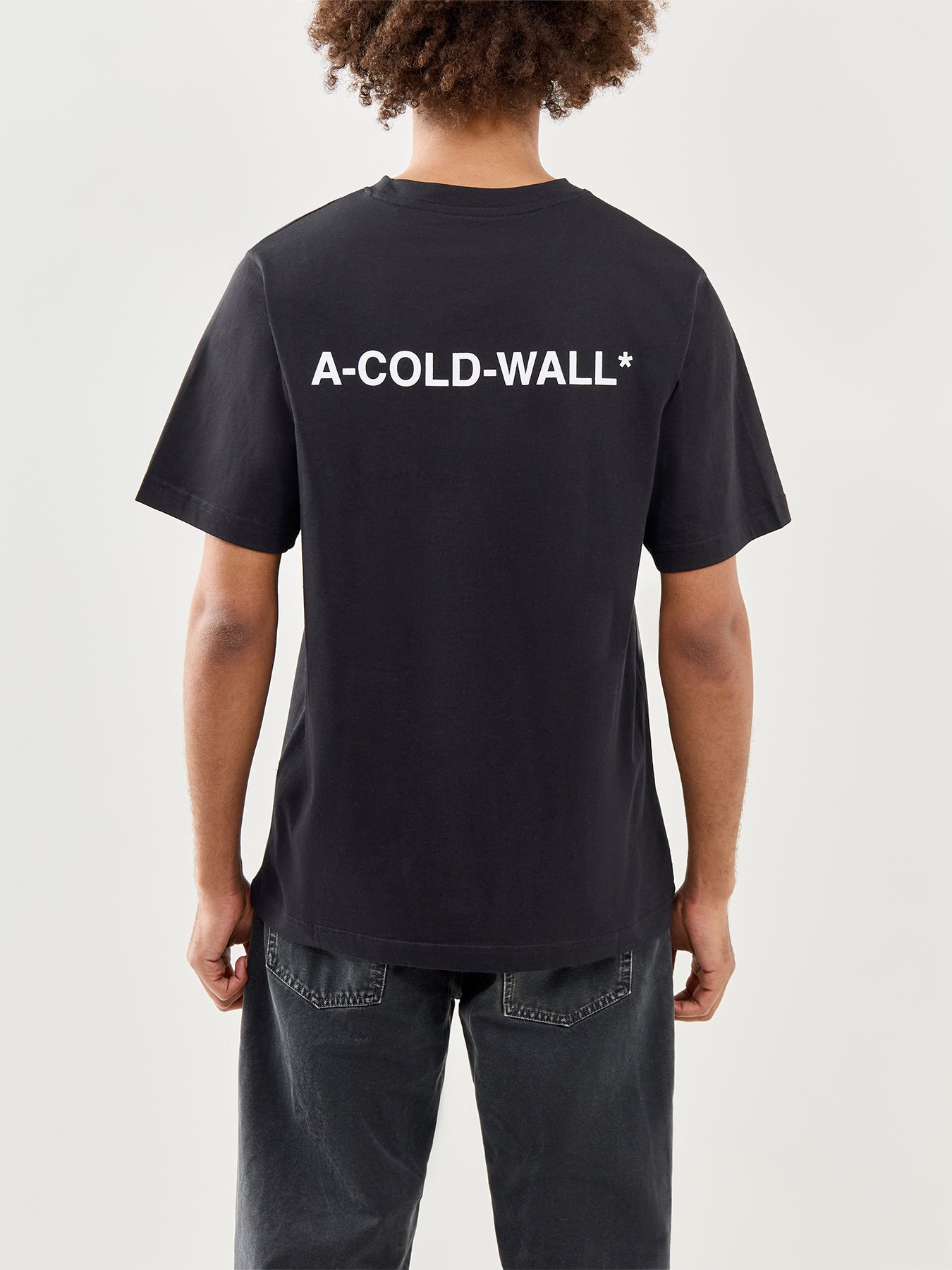Logo Cotton T-Shirt Black