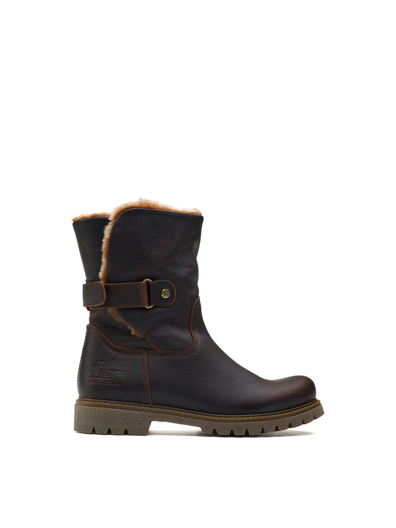 Felia Leather Boots Brown