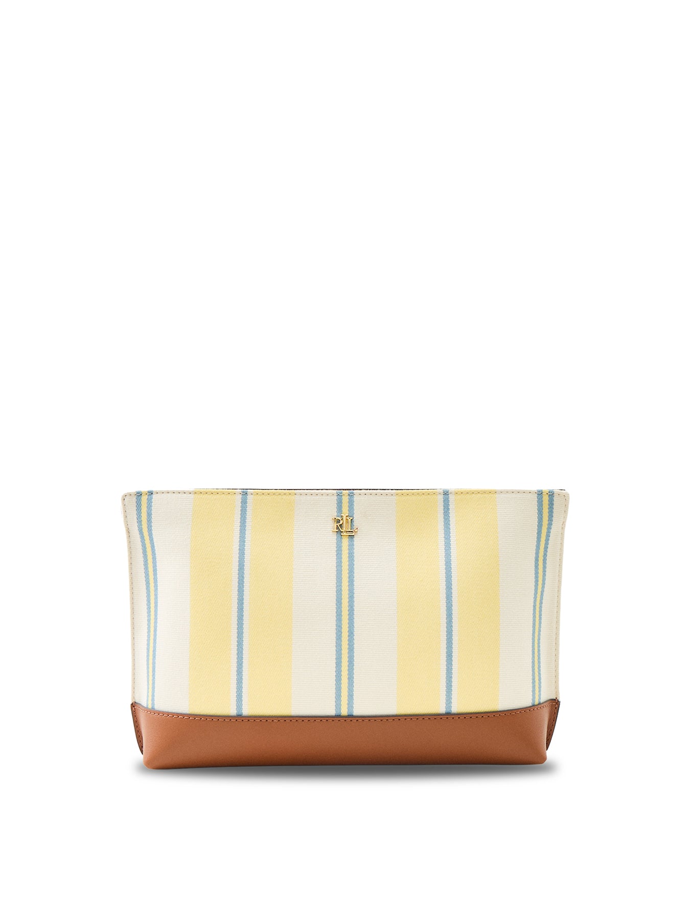 Top Zip Large Pouch Yellow