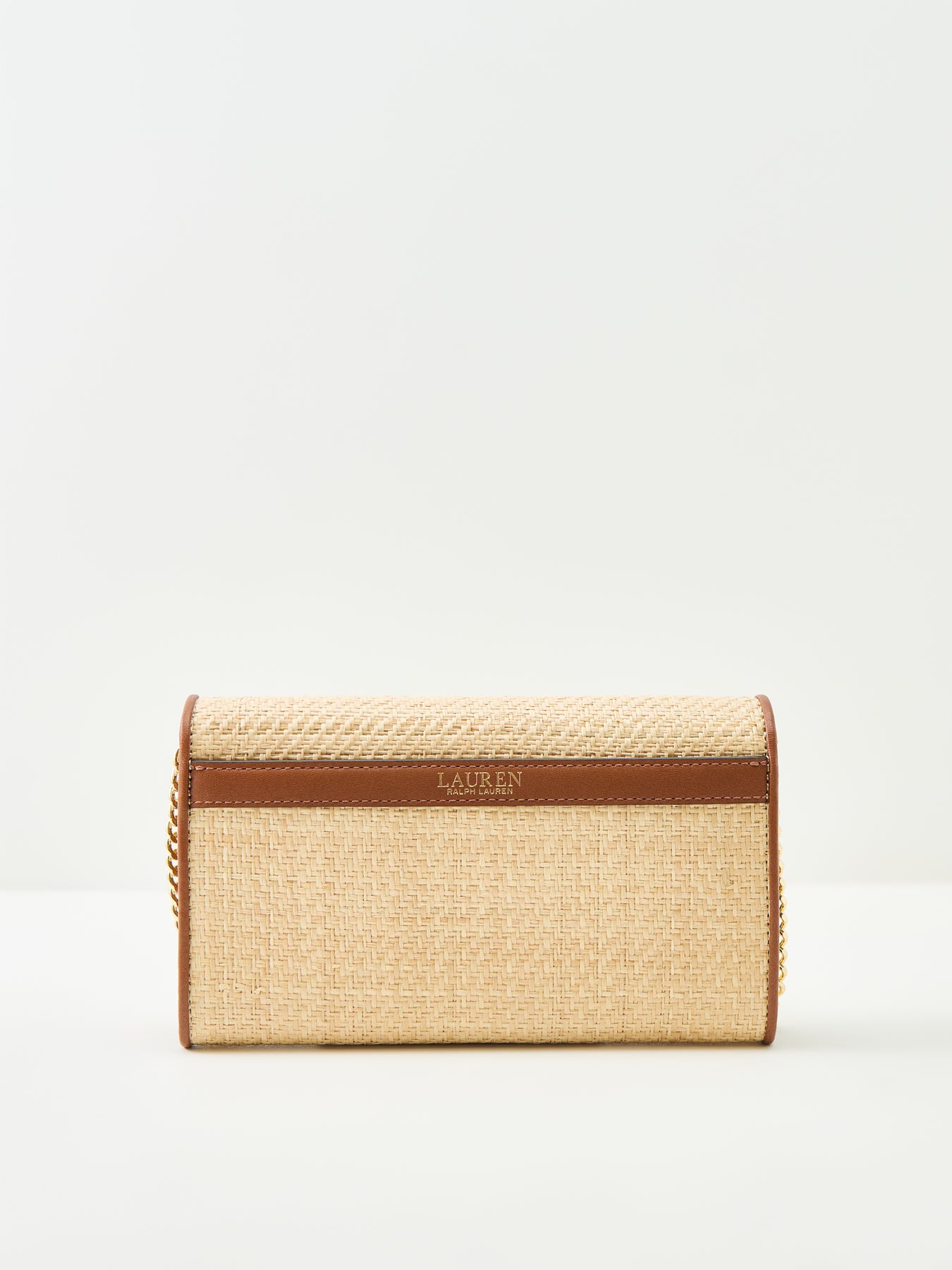 Adair Leather Wallet On Chain Tan