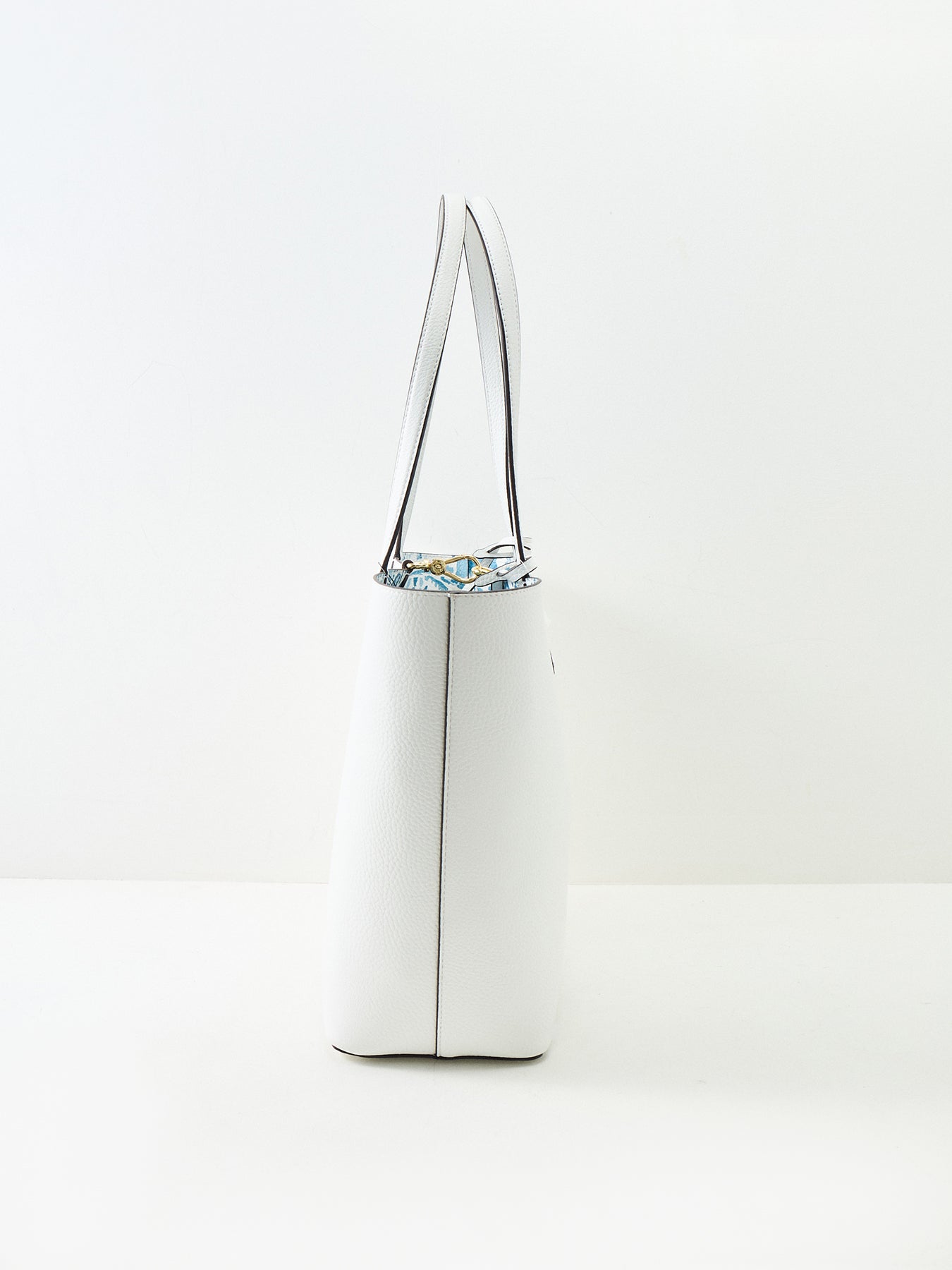 Reversible Medium Tote Bag White