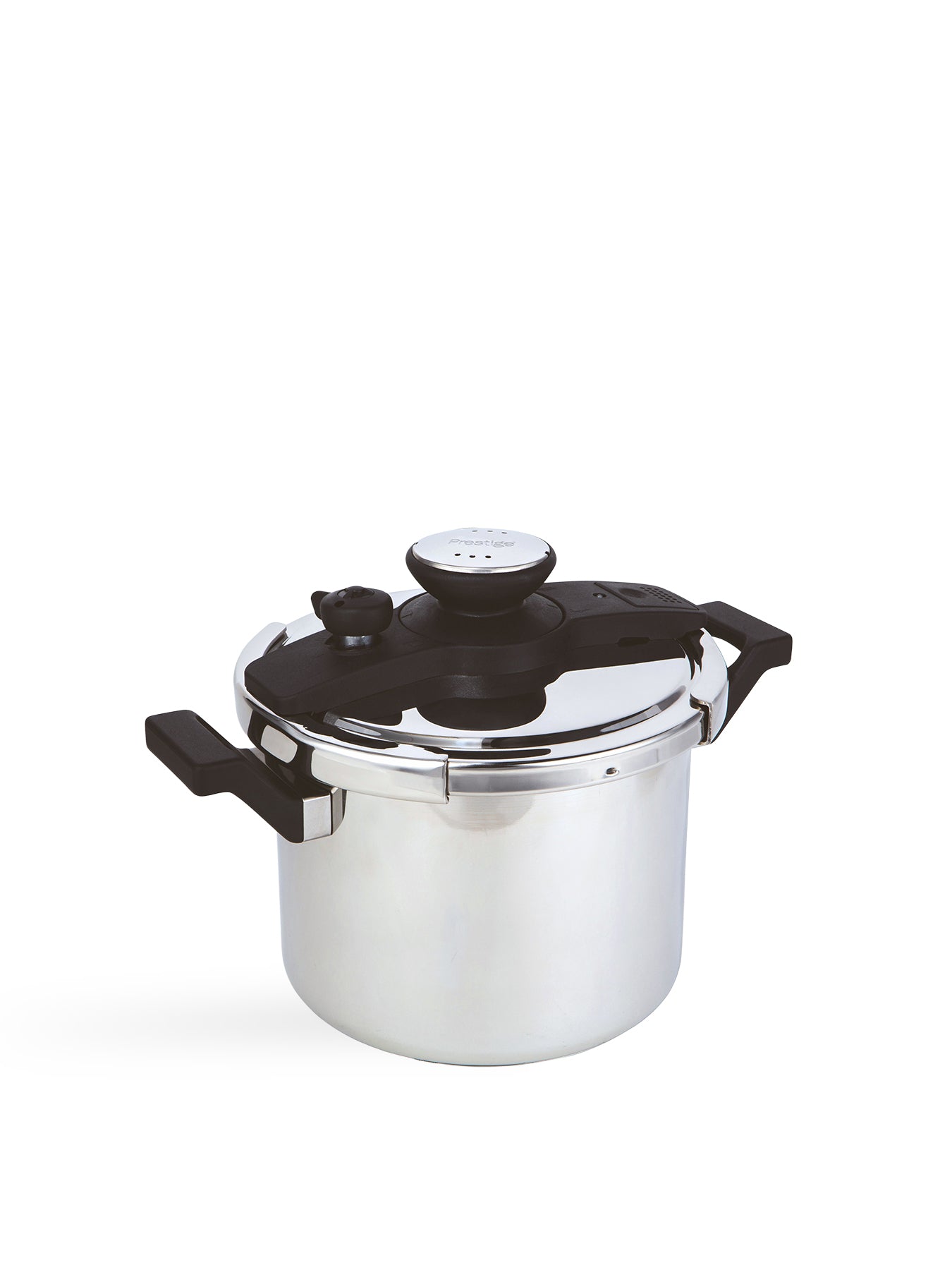 Twist & Lock Pressure Cooker Silver