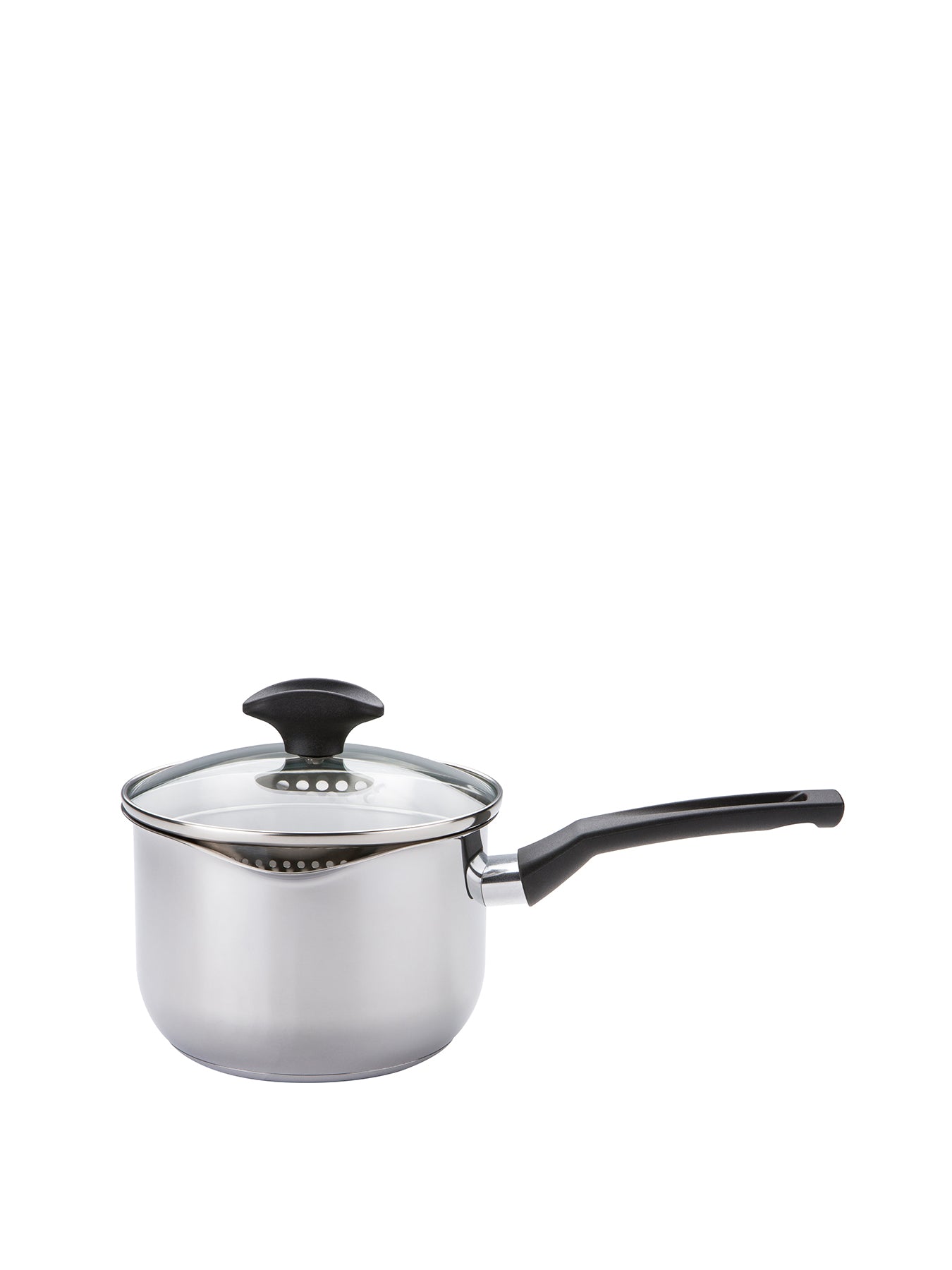 Cook & Strain Saucepan Set Silver