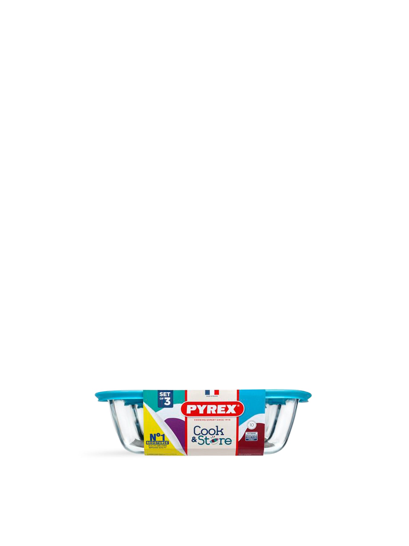 Cook & Store Glass Storage Set Blue