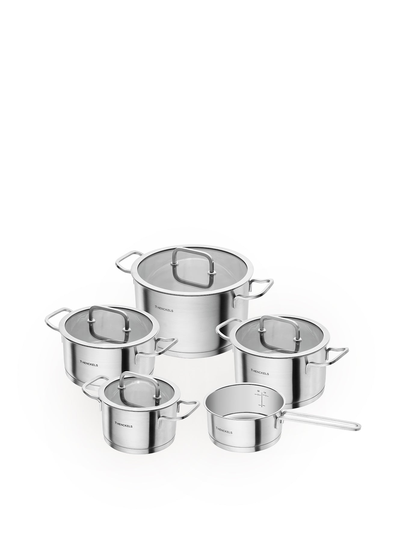 Pulse Cookware Set Stainless Steel