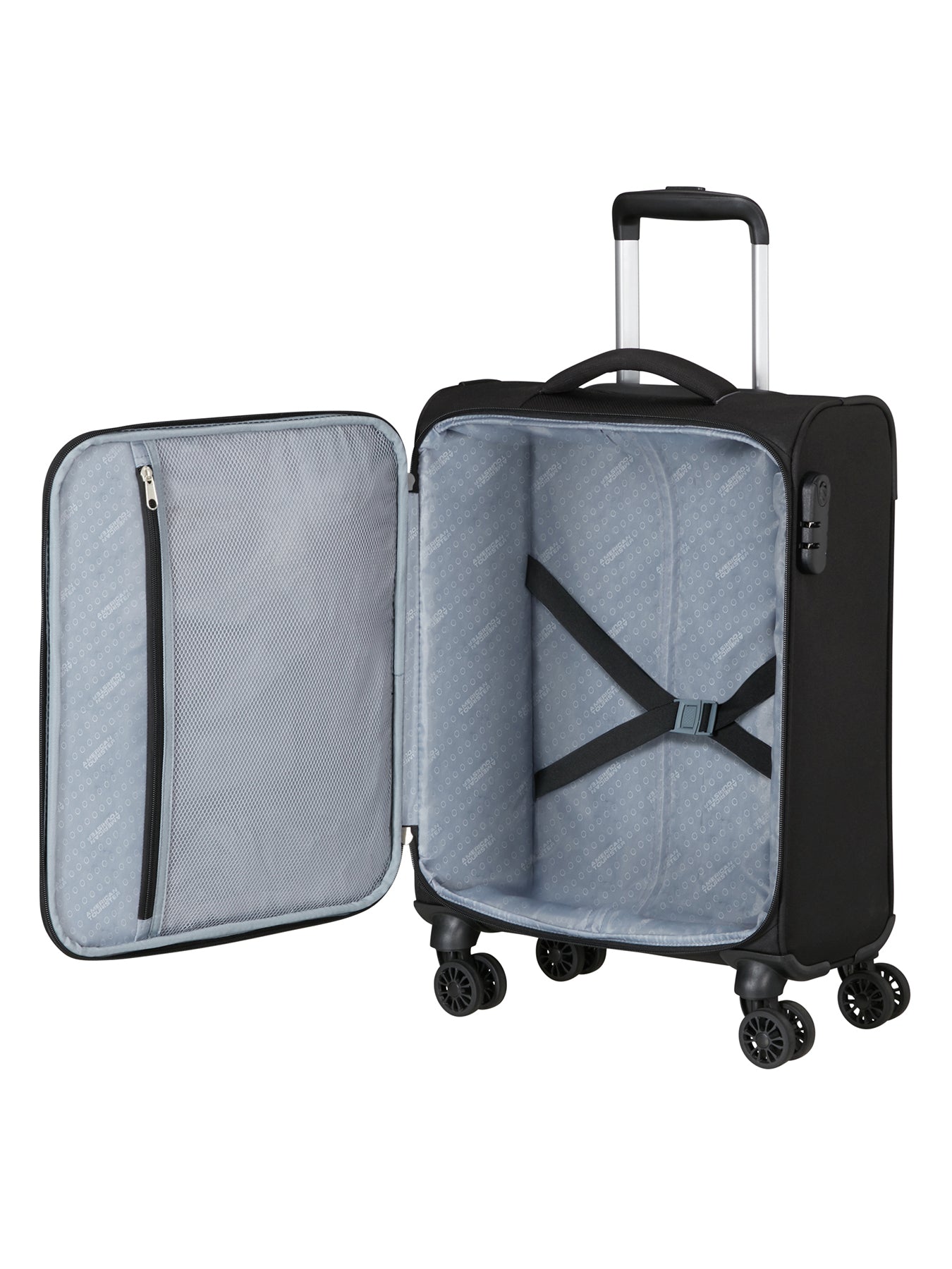 Globe Glider Cabin Suitcase 55cm Black