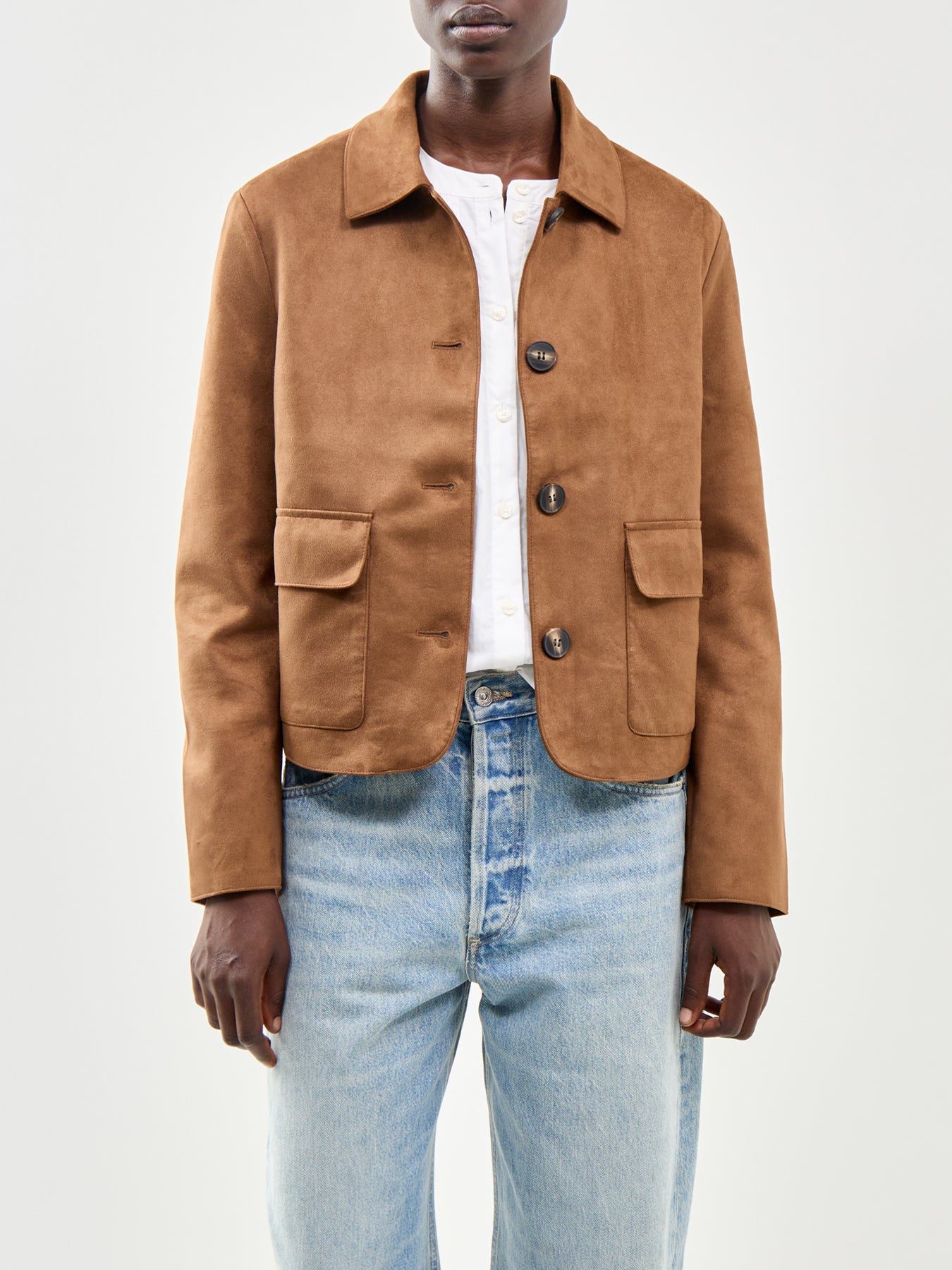Jose Kelly Short Jacket Brown