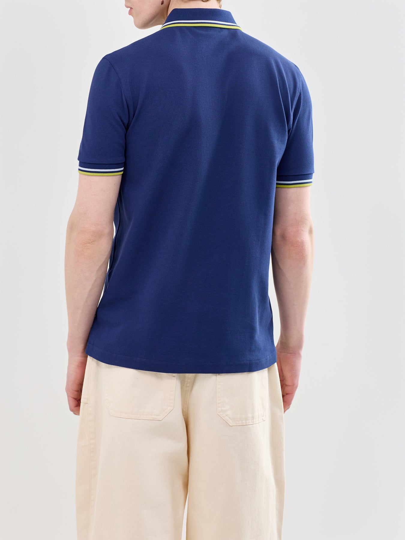 Twin Tipped Polo Shirt Navy