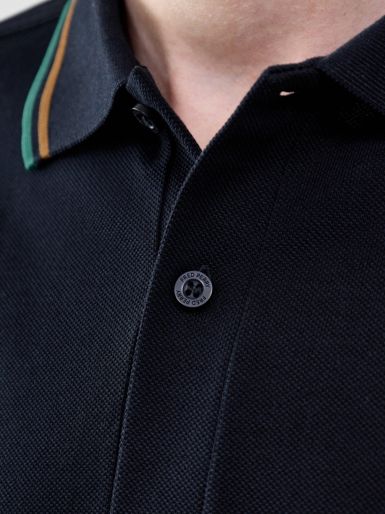 Twin Tipped Polo Shirt Navy