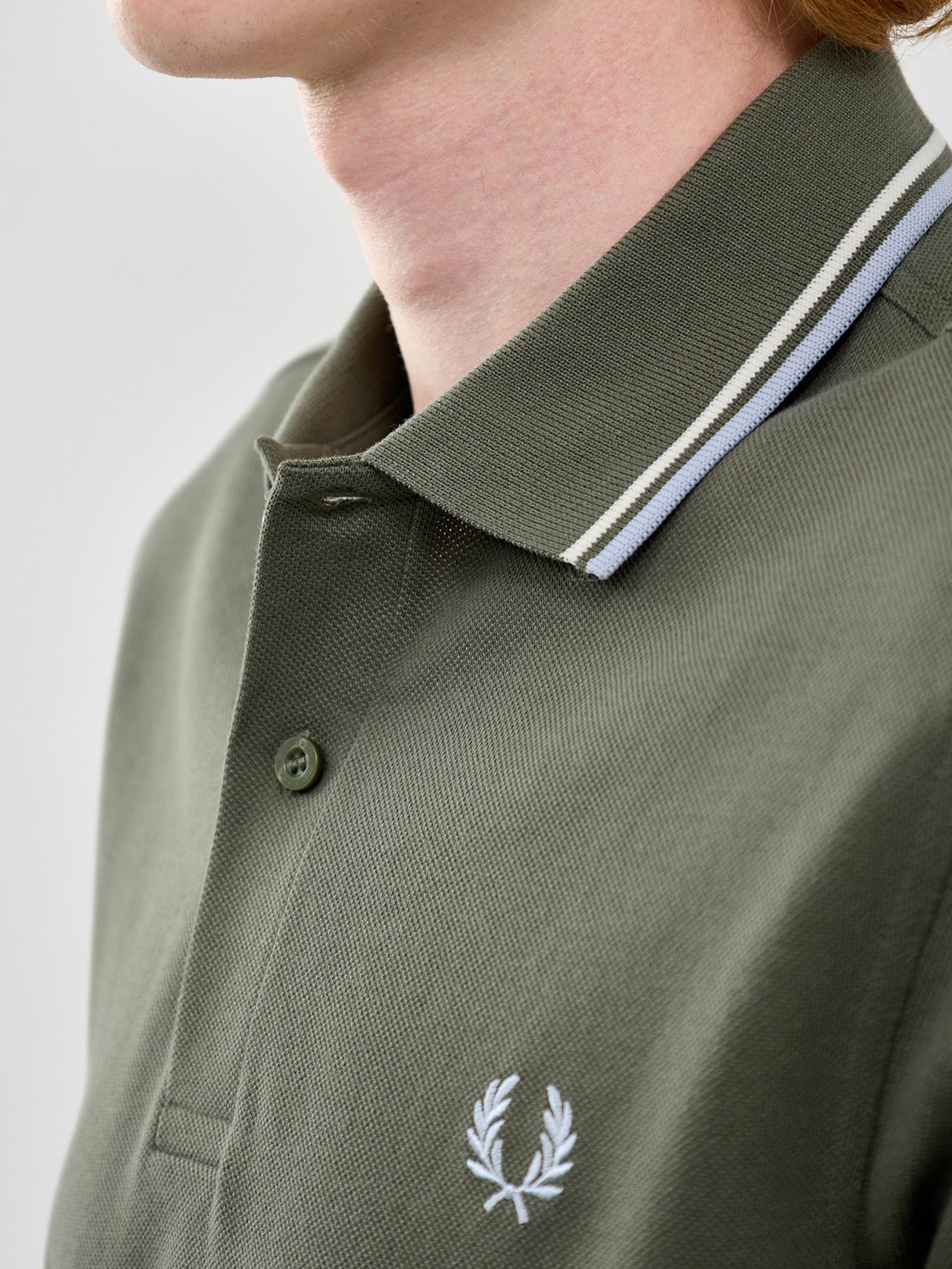 Twin Tipped Polo Shirt Green