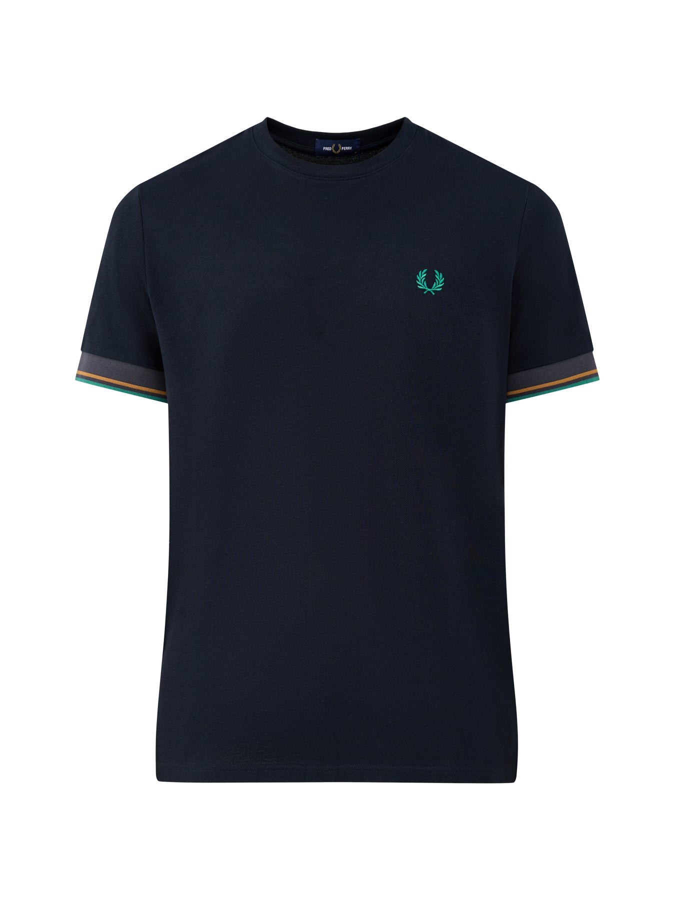 Twin Tipped Cuff T-Shirt Navy