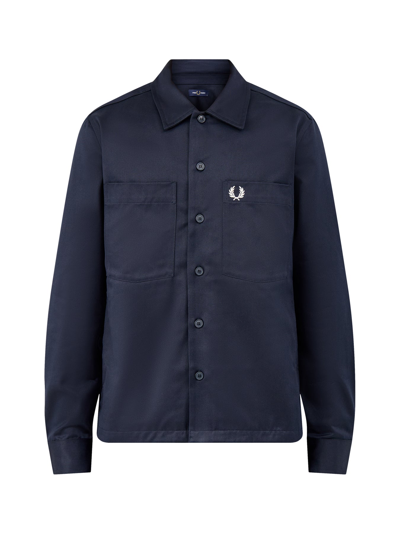 Twill Overshirt Navy