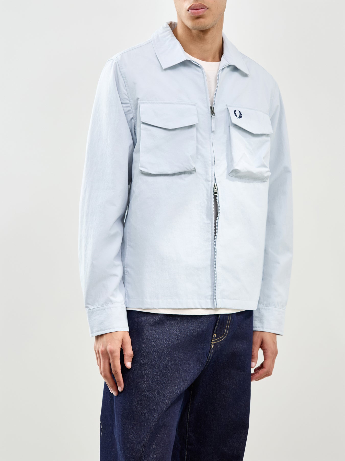 Ripstop Pocket Overshirt Blue