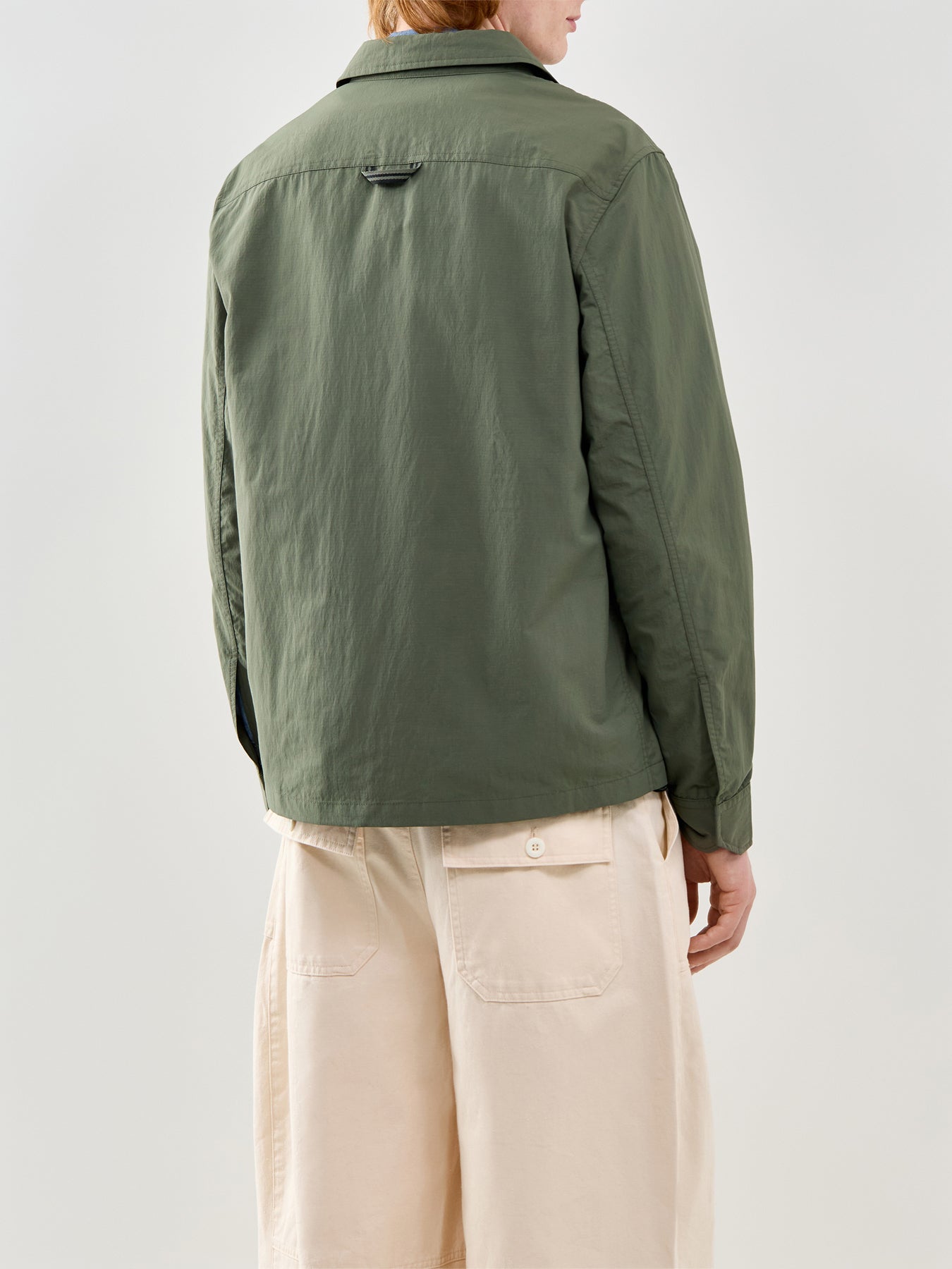 Ripstop Pocket Overshirt Green