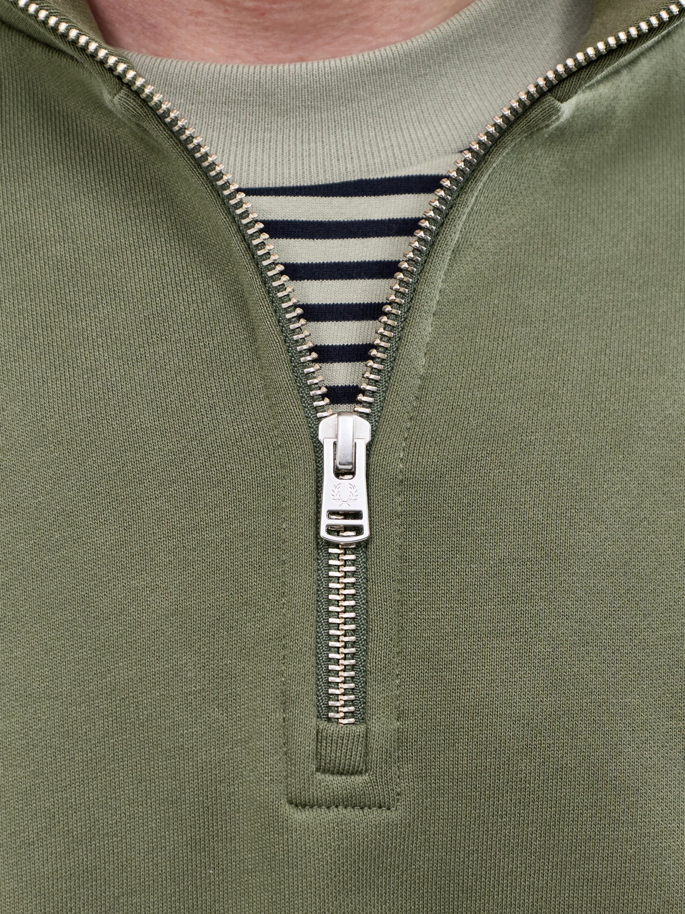 Half Zip Sweatshirt Olive