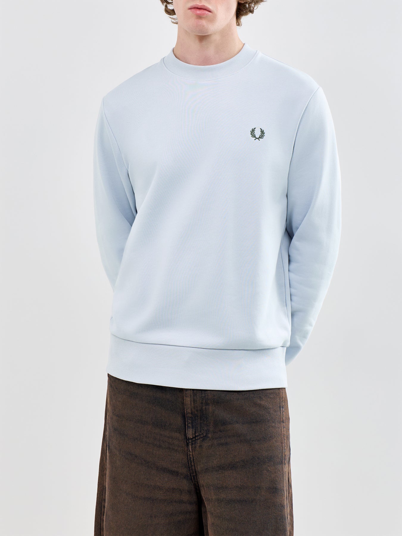 Crew Neck Sweatshirt Blue