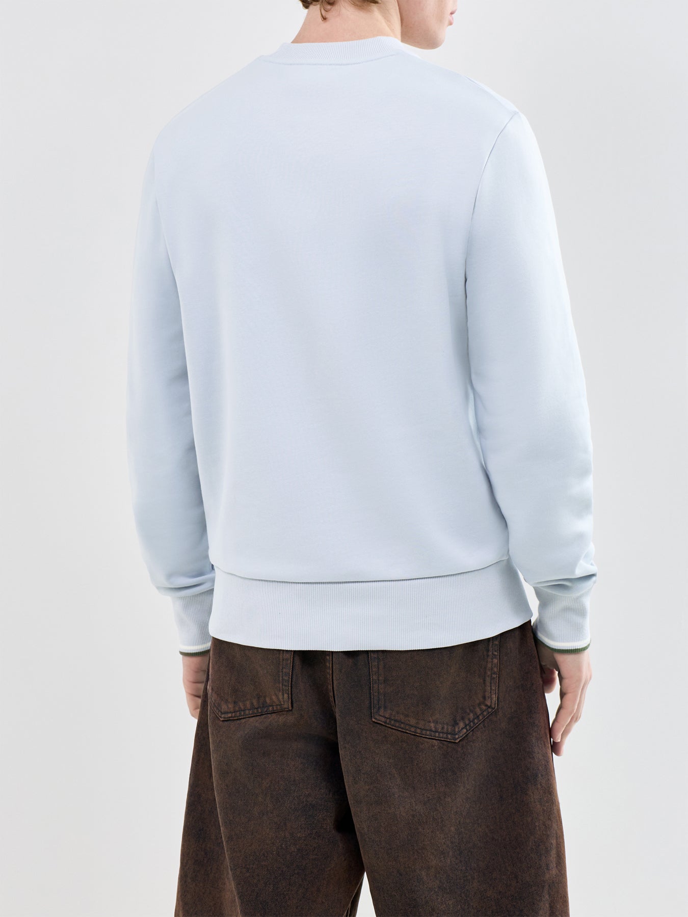 Crew Neck Sweatshirt Blue