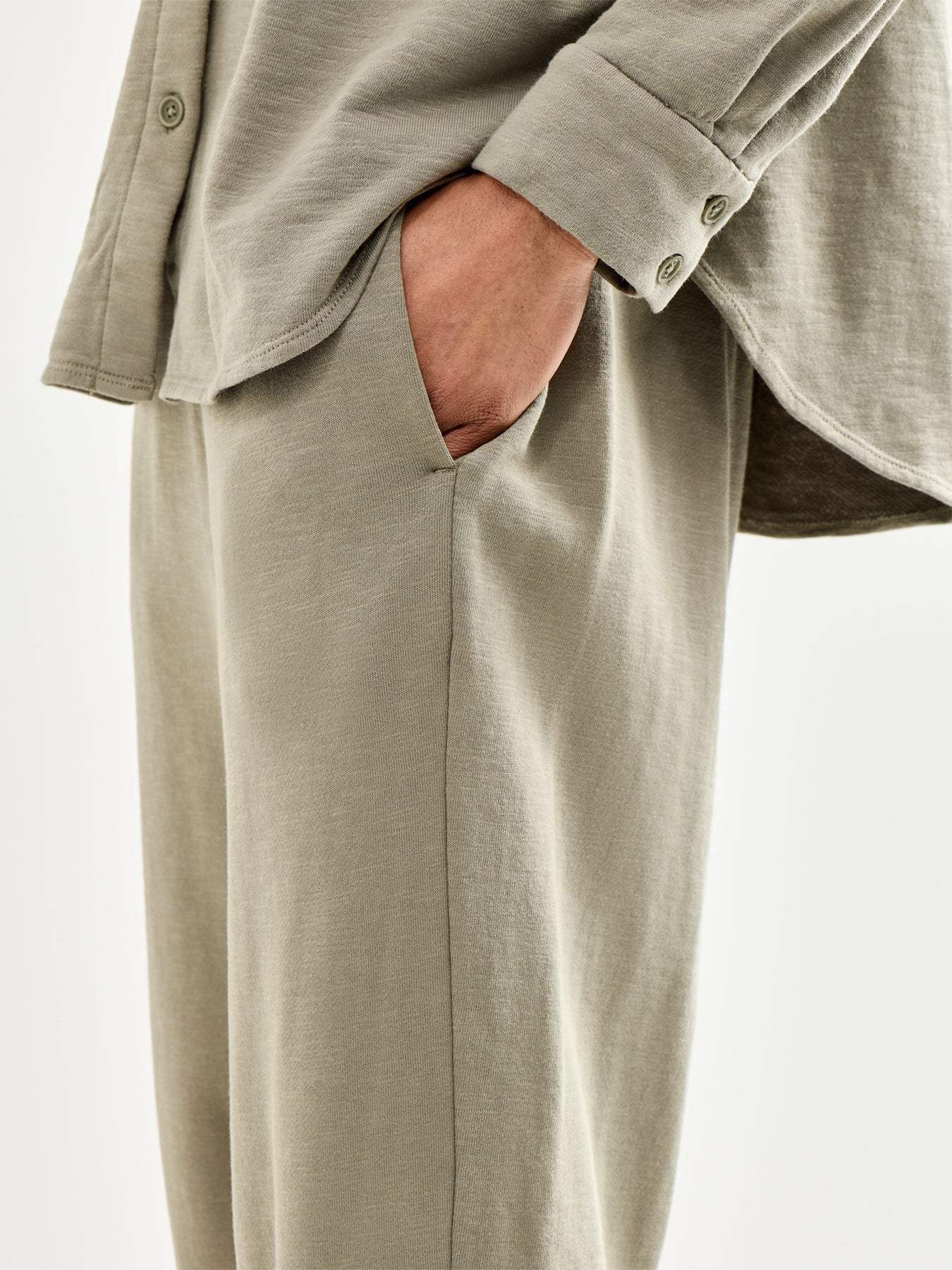 Slouch Ankle Pant Khaki