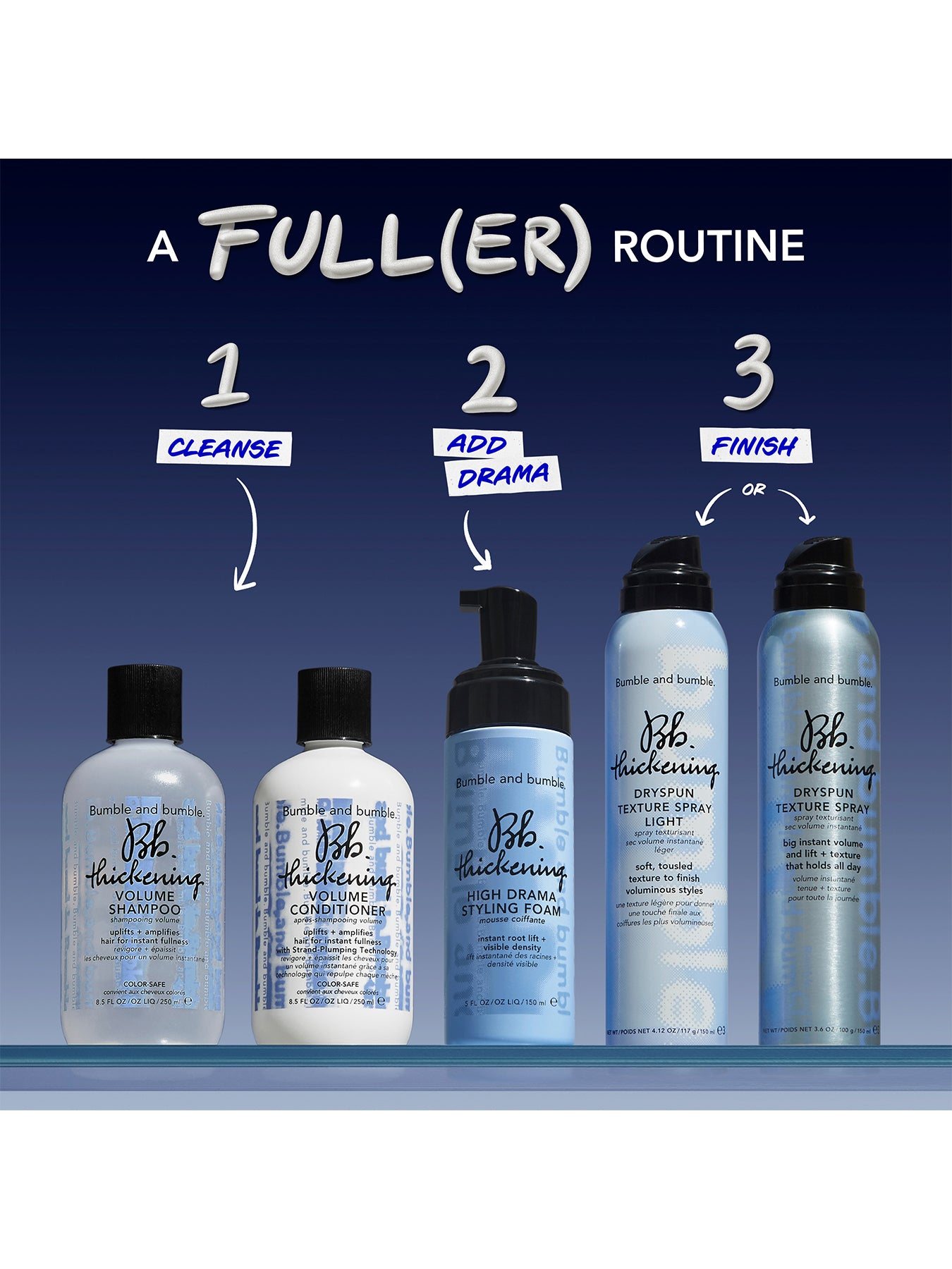 Thickening High Drama Styling Foam 150ml