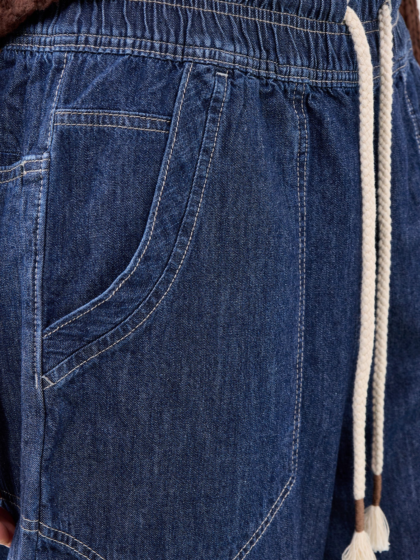 Pull-On Jeans Blue