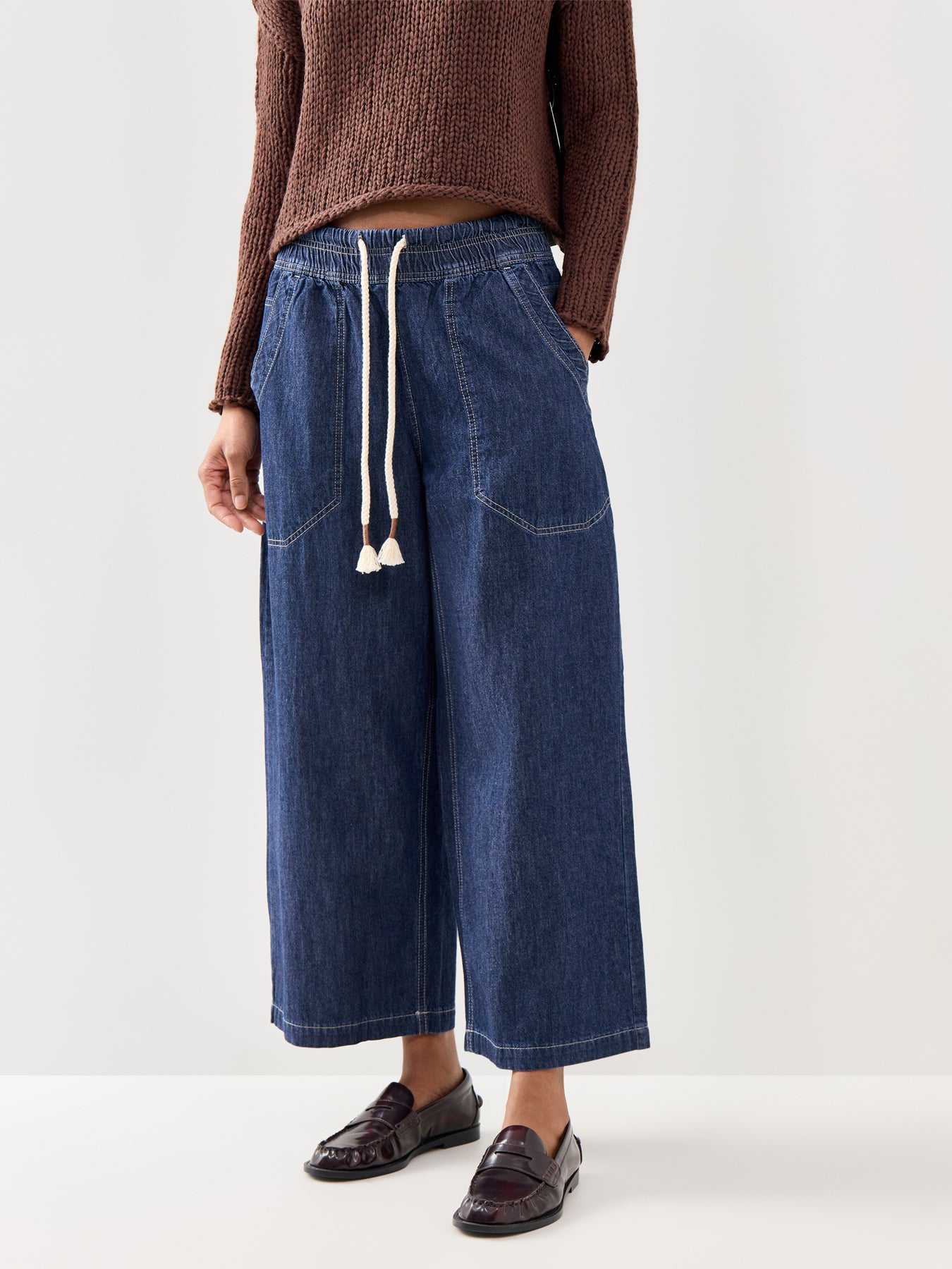 Pull-On Jeans Blue