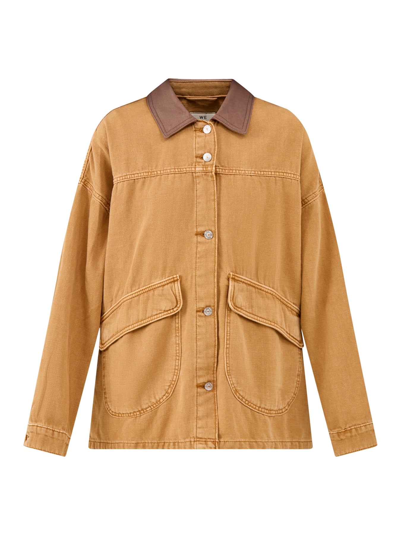 Lemon Denim Jacket Orange