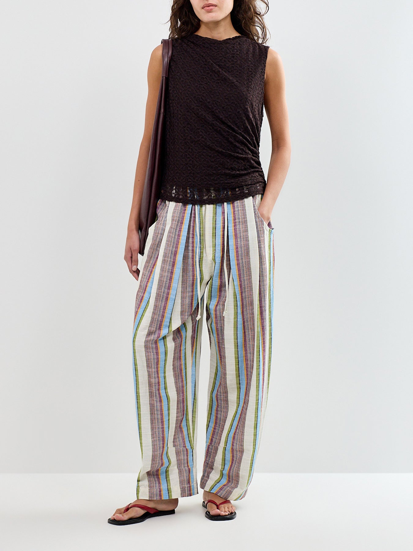 Chambers Stripe Trousers Striped