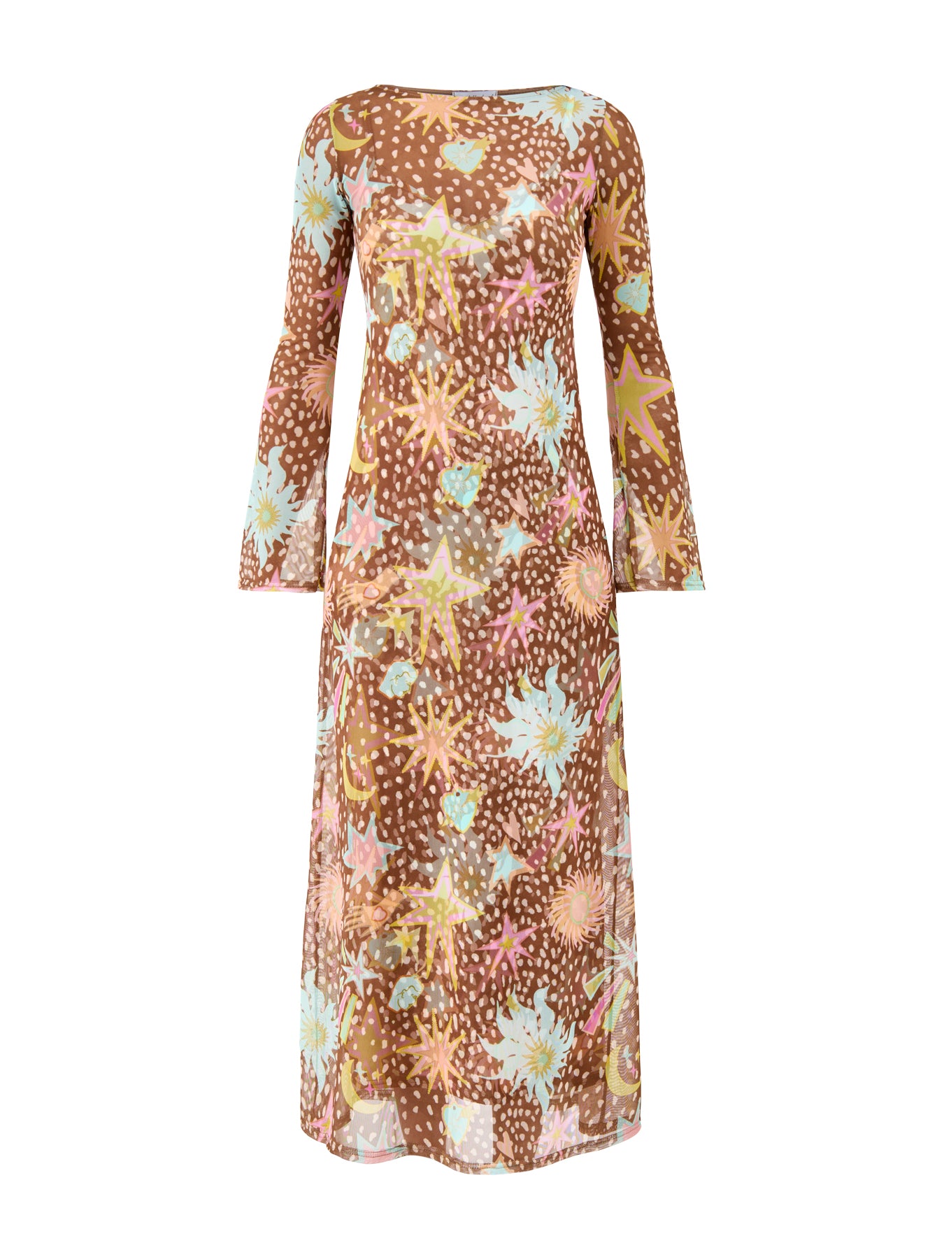 Star Fawn Aria Dress Brown