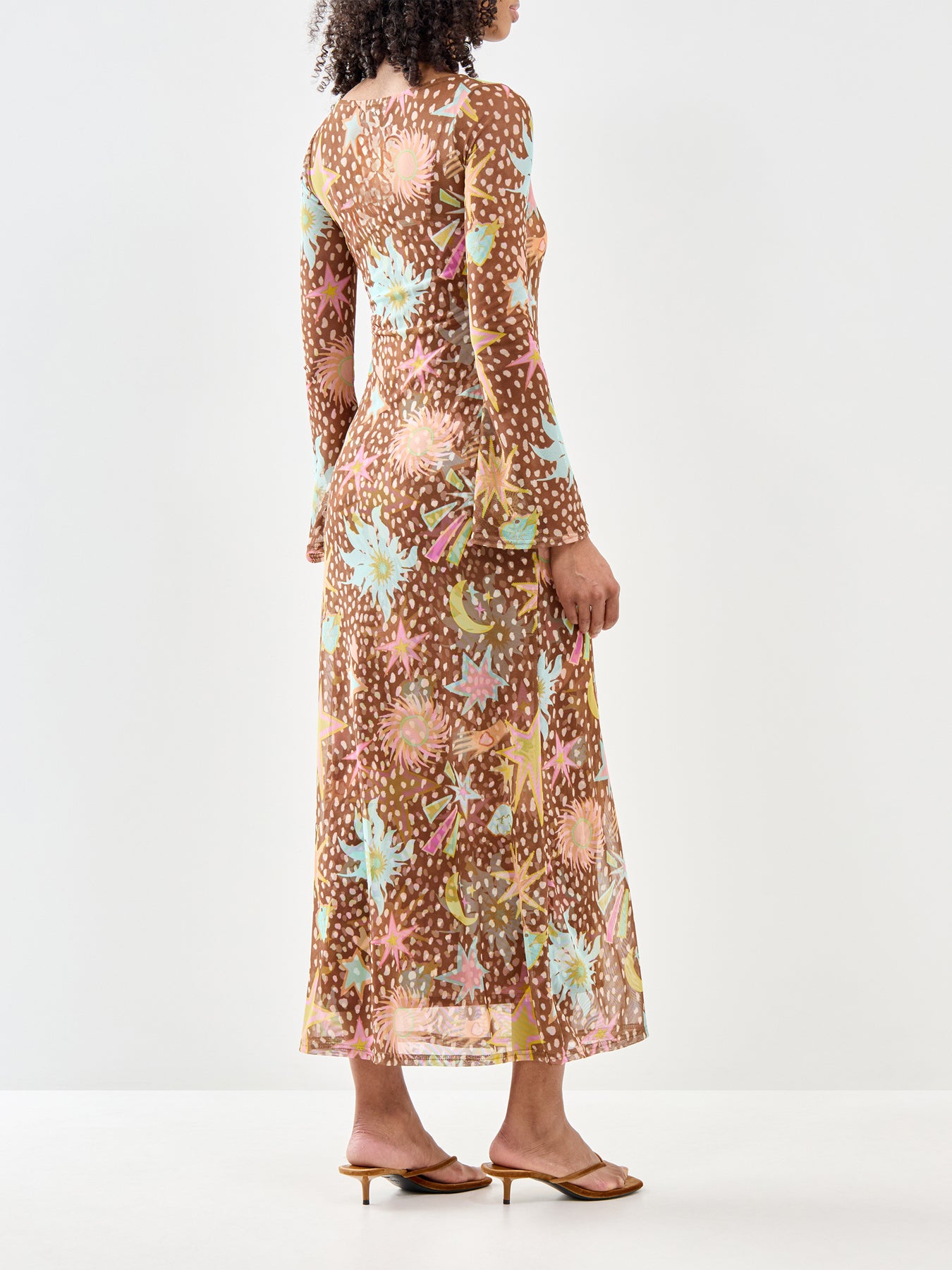 Star Fawn Aria Dress Brown