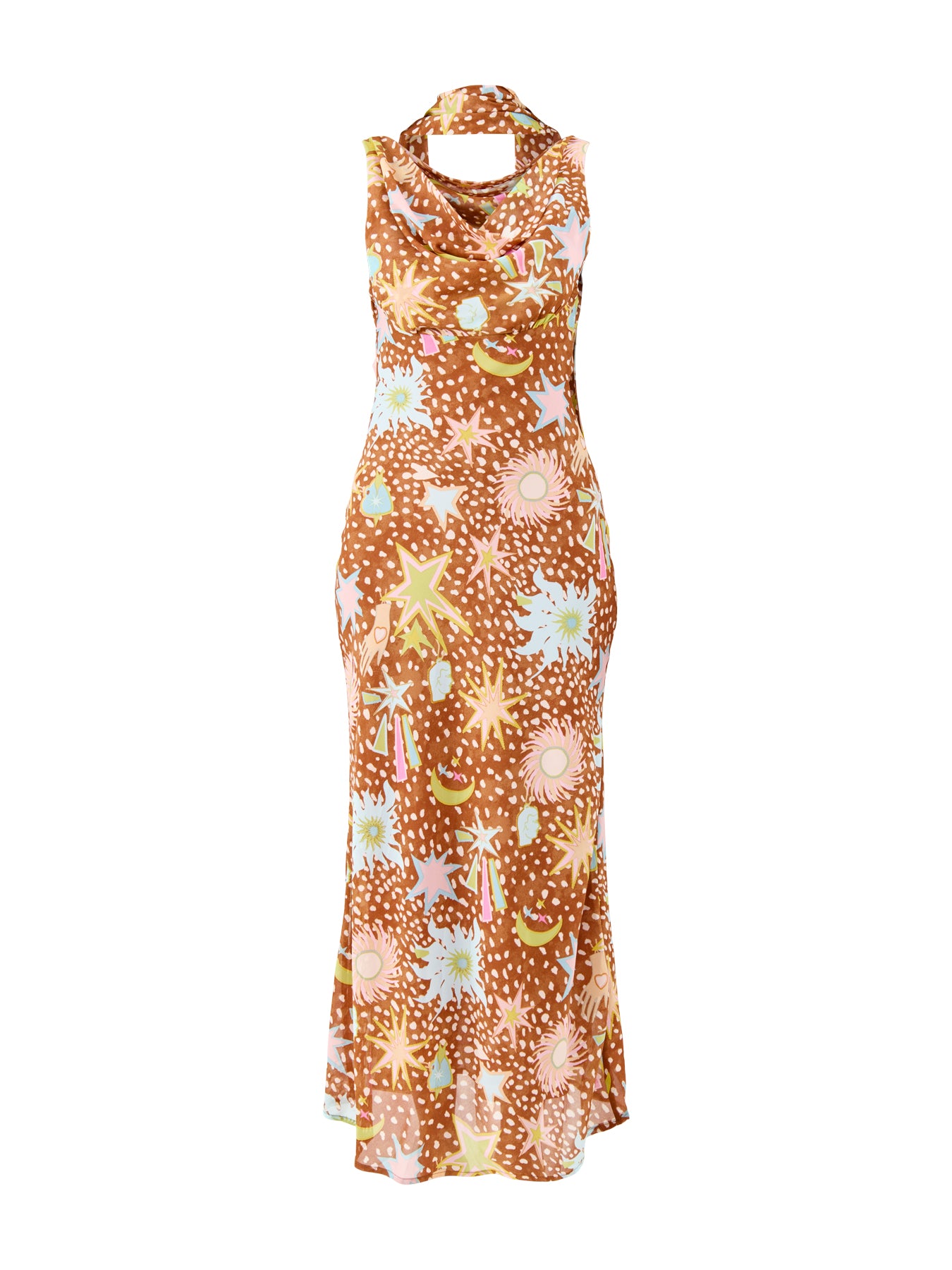 Star Fawn Sophie Dress Brown