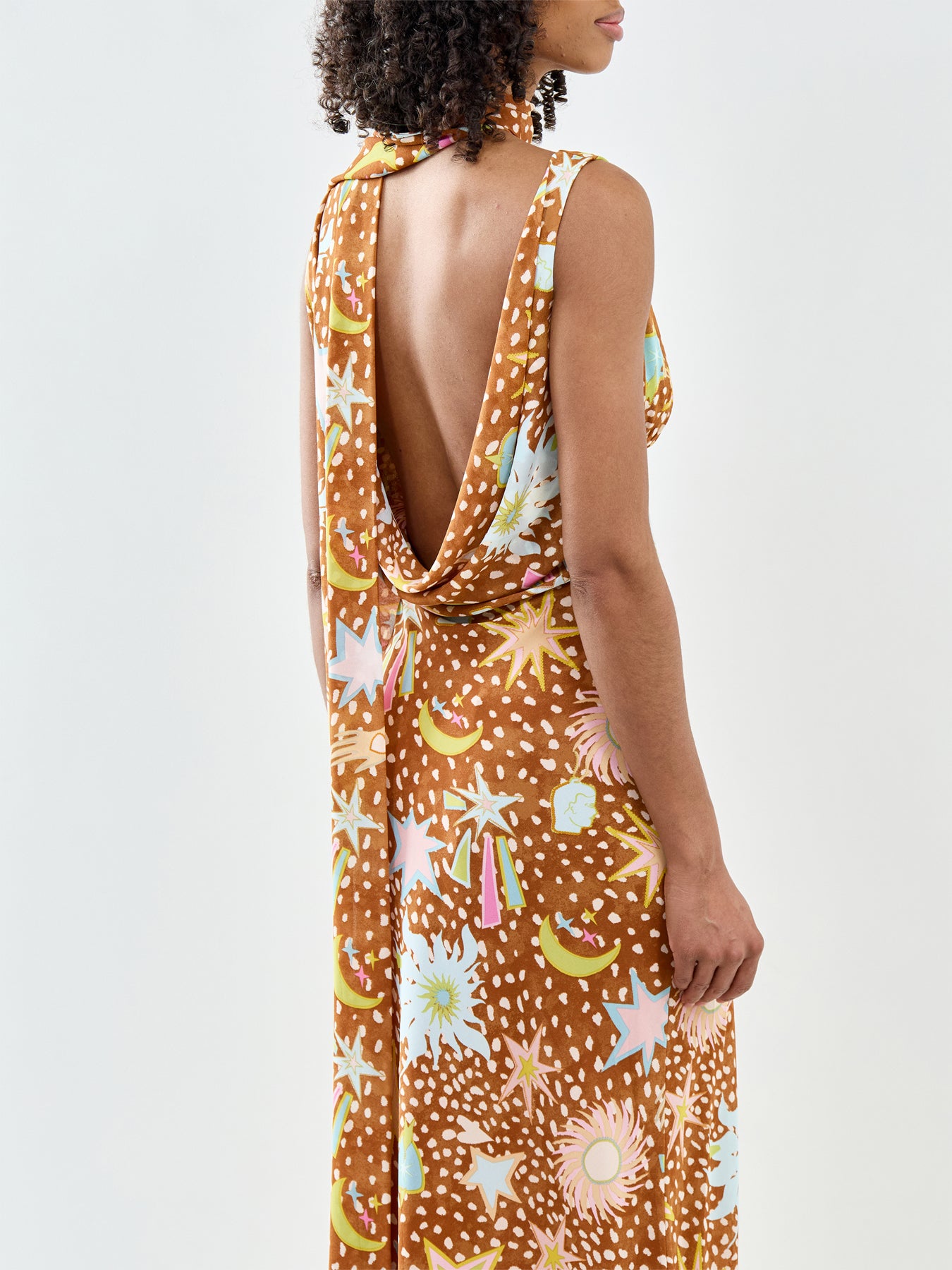 Star Fawn Sophie Dress Brown