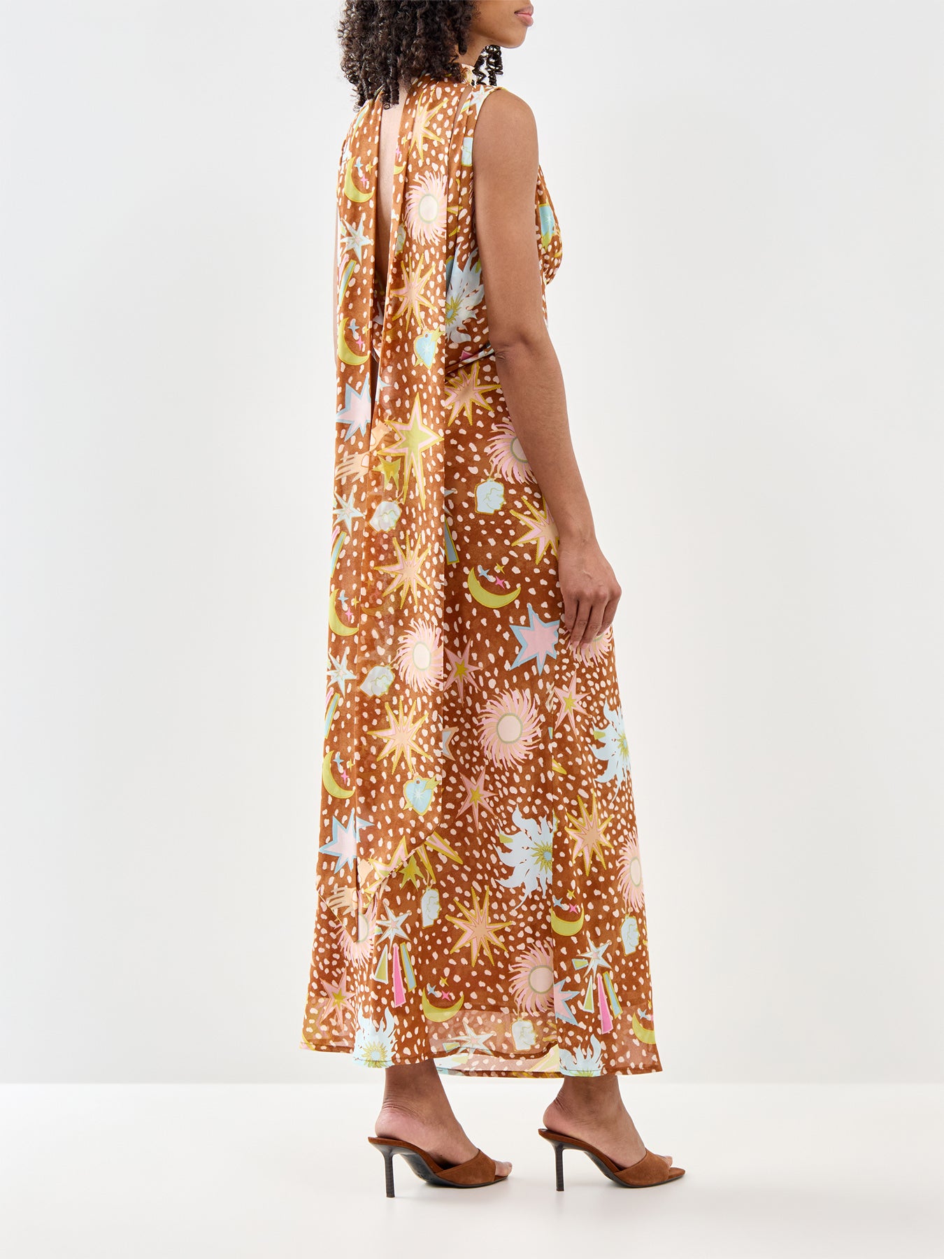 Star Fawn Sophie Dress Brown