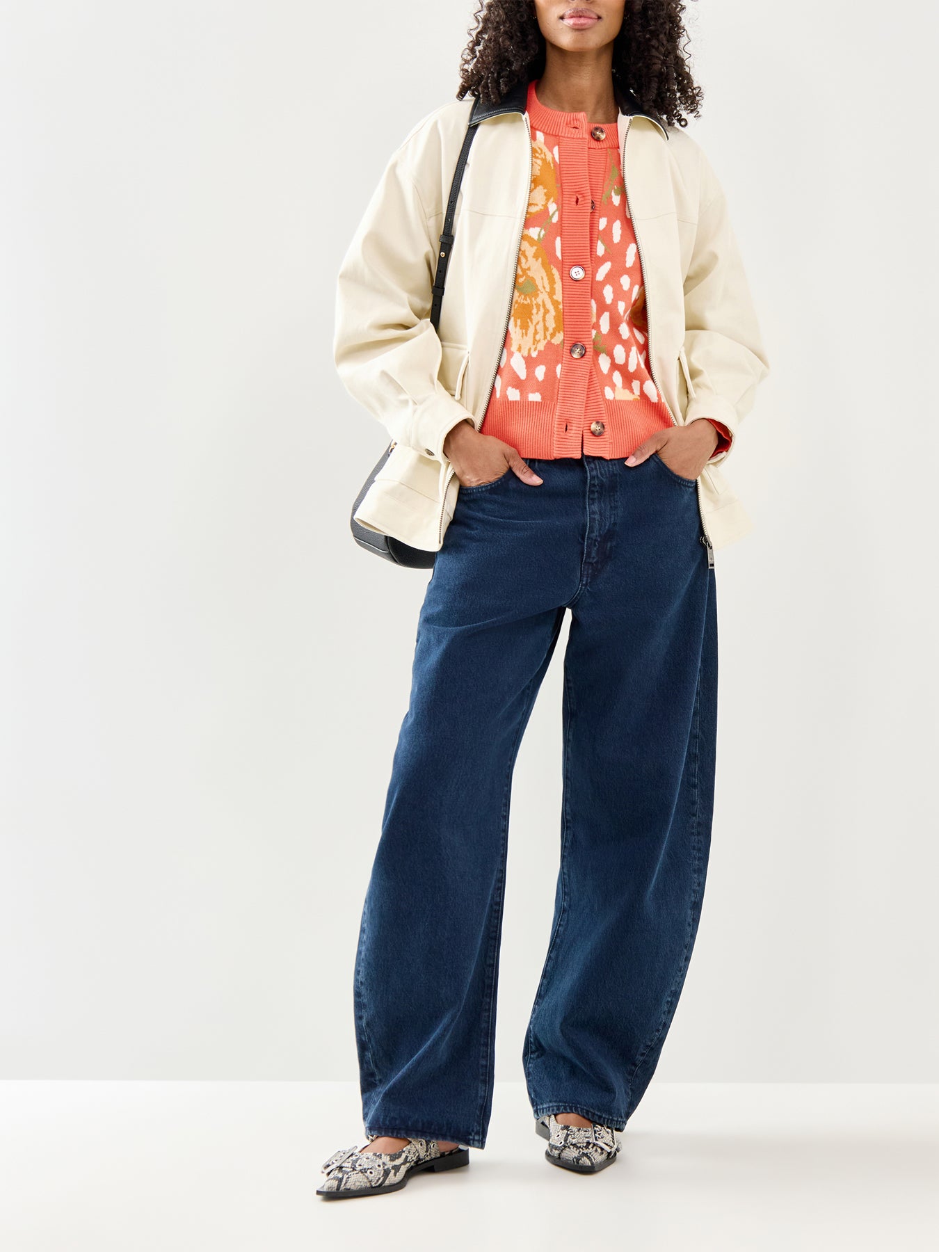 Coral Poppy Cardigan Pink