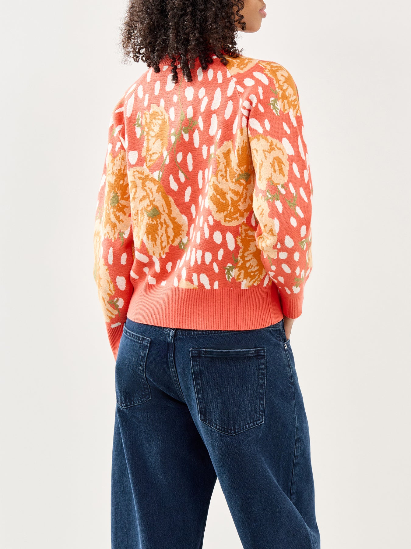 Coral Poppy Cardigan Pink