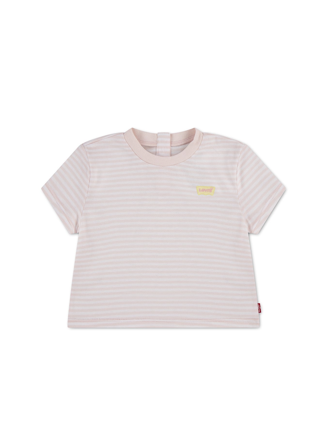Baby Striped Batwing T-Shirt Pink