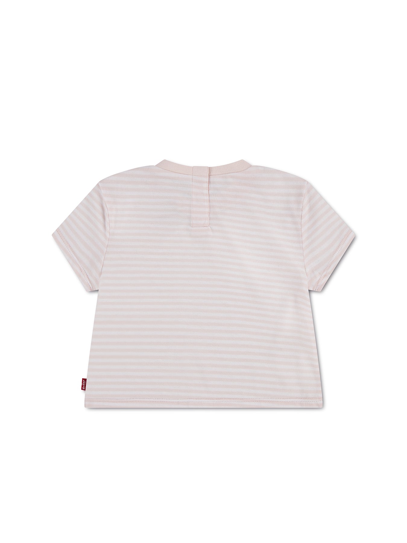 Baby Striped Batwing T-Shirt Pink