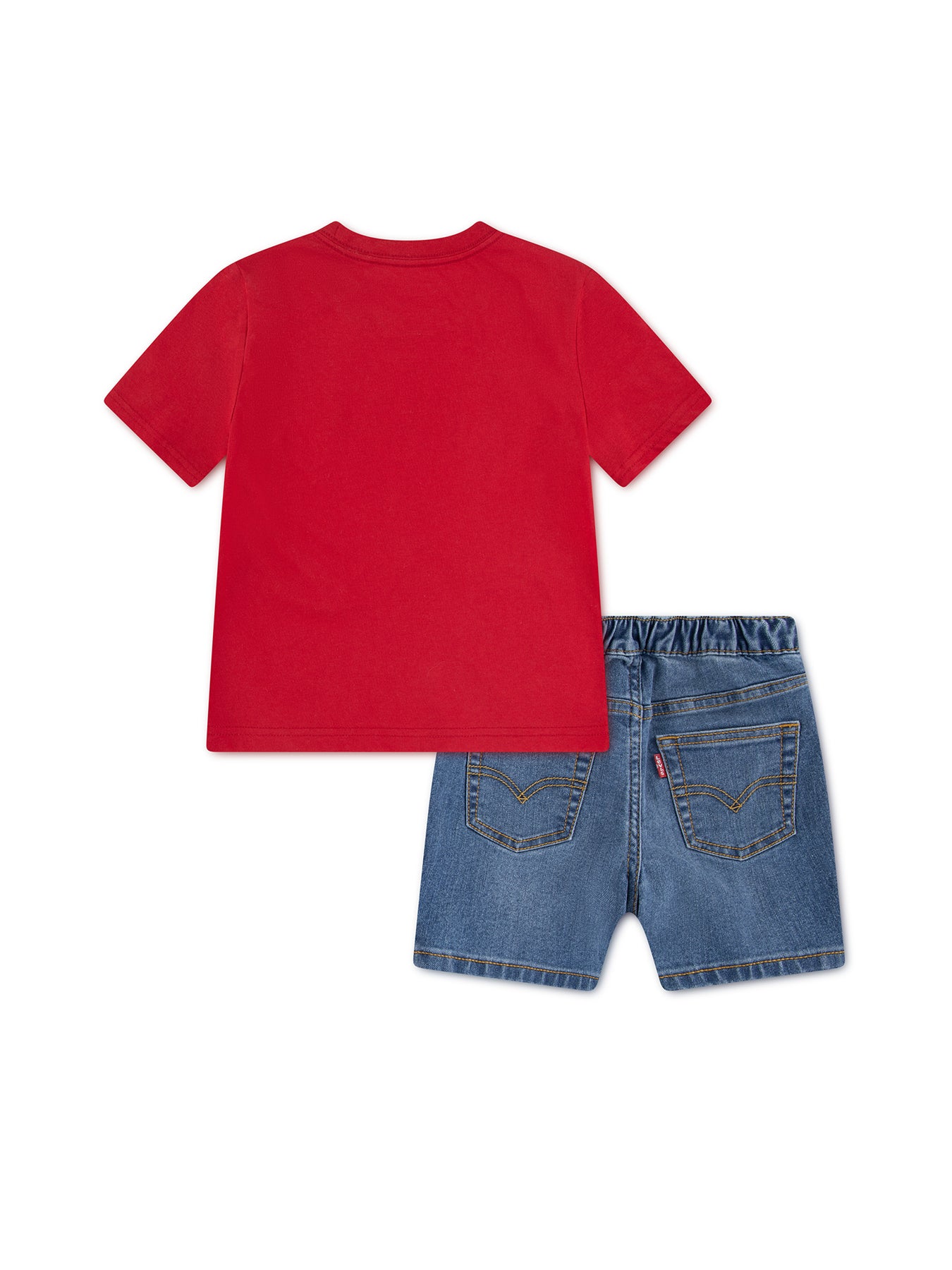 Baby Levi’s Logo T-Shirt and Shorts Set