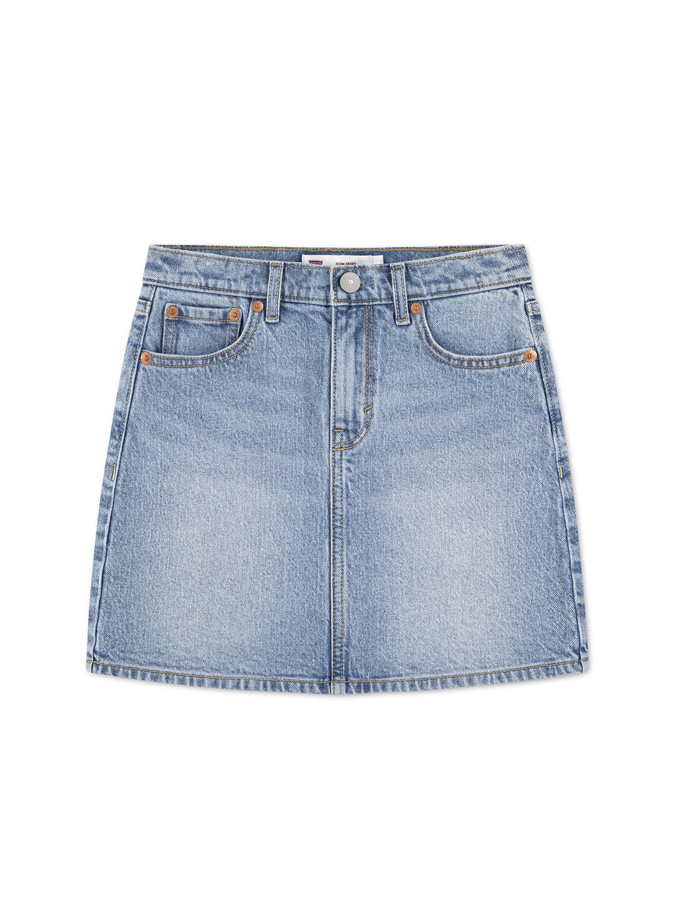 Kids' Icon Denim Skirt Blue