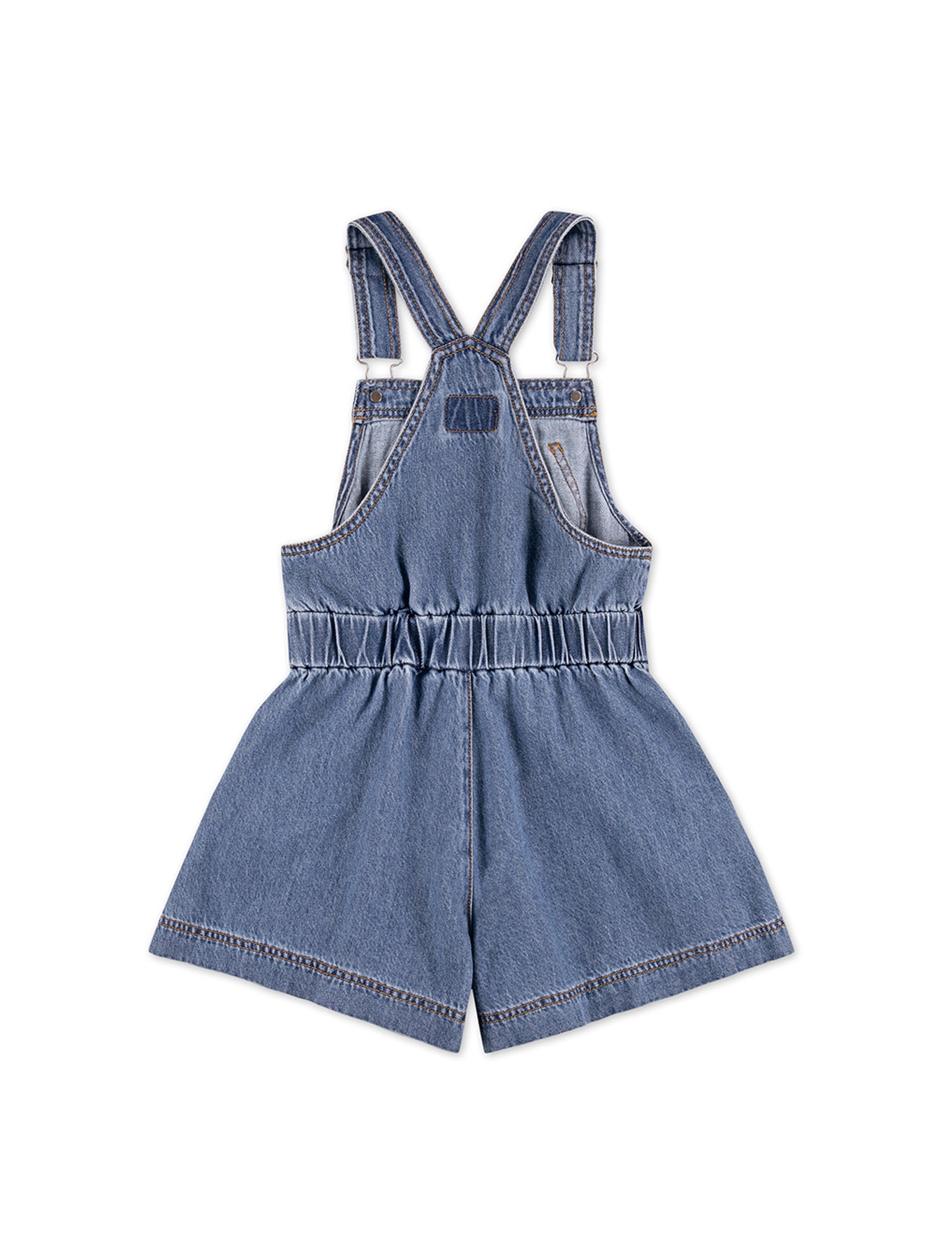 Kids' Denim Shortall Blue