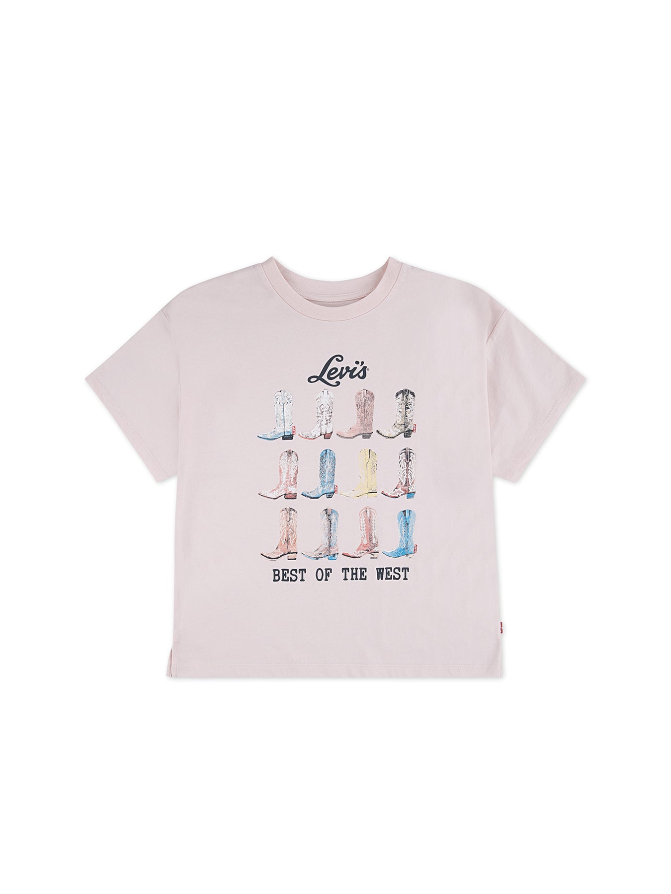 Kids' Oversized Graphic T-Shirt Pink