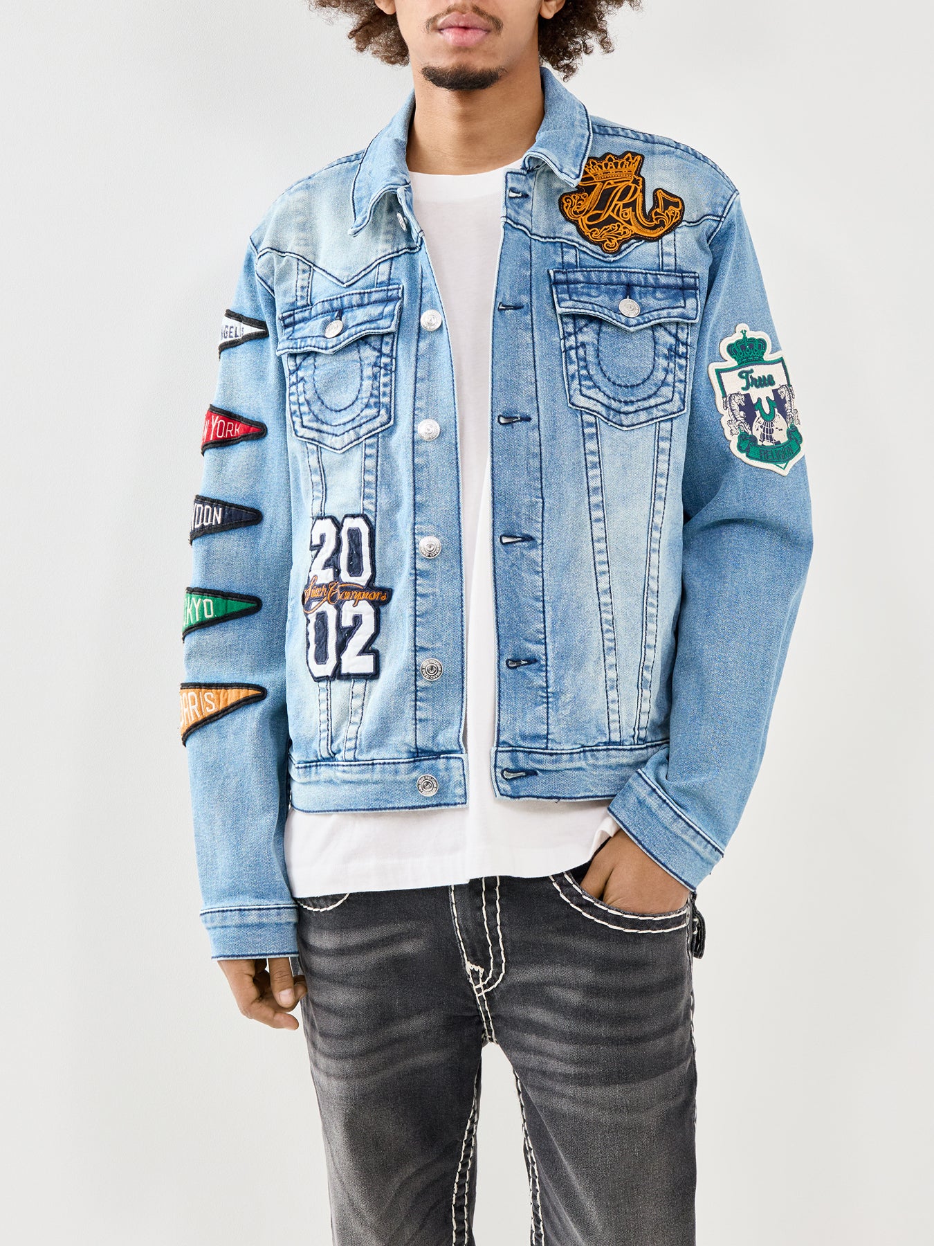 Varsity Jimmy Jacket Blue