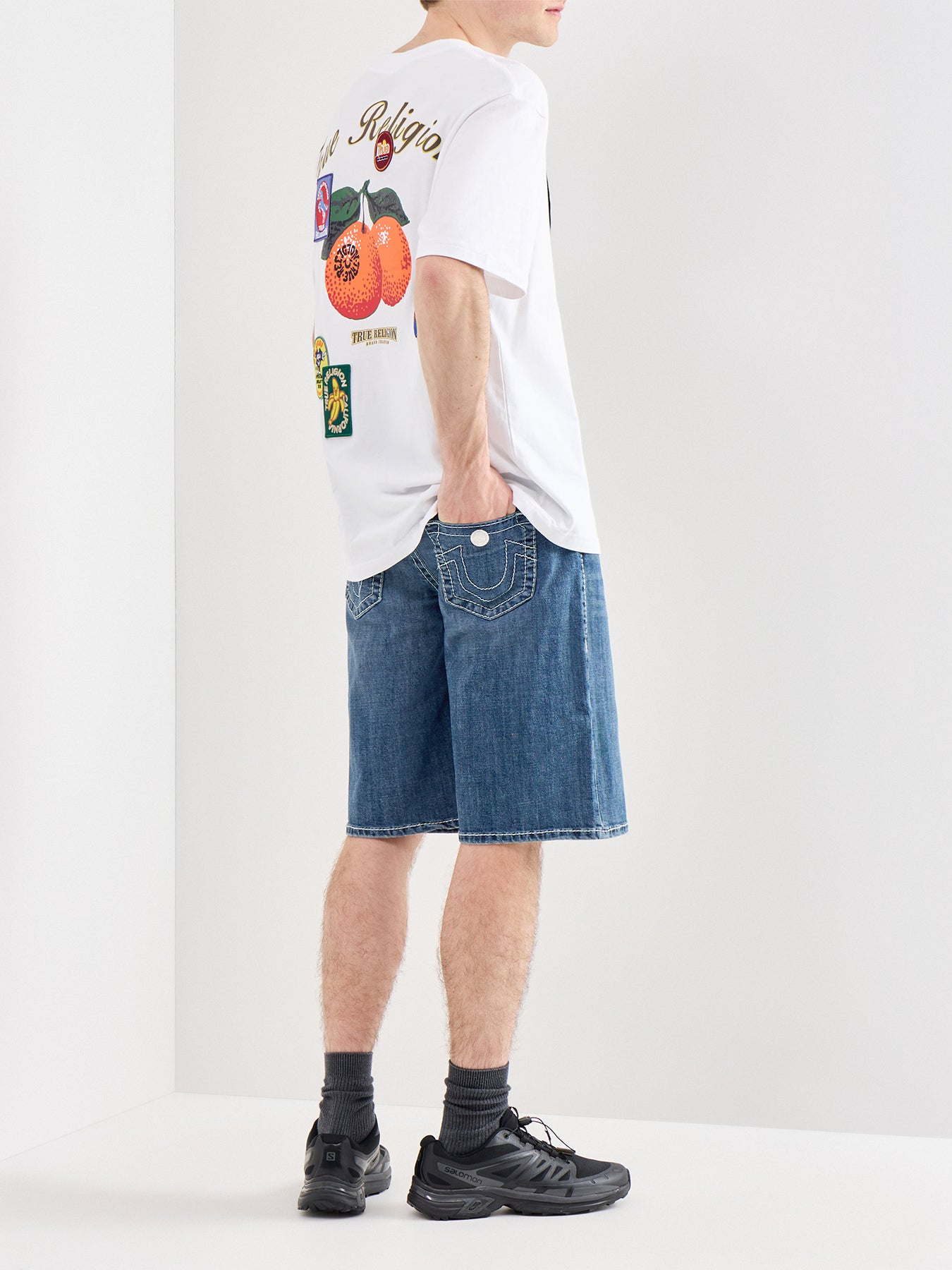 Graphic Cotton T-Shirt White
